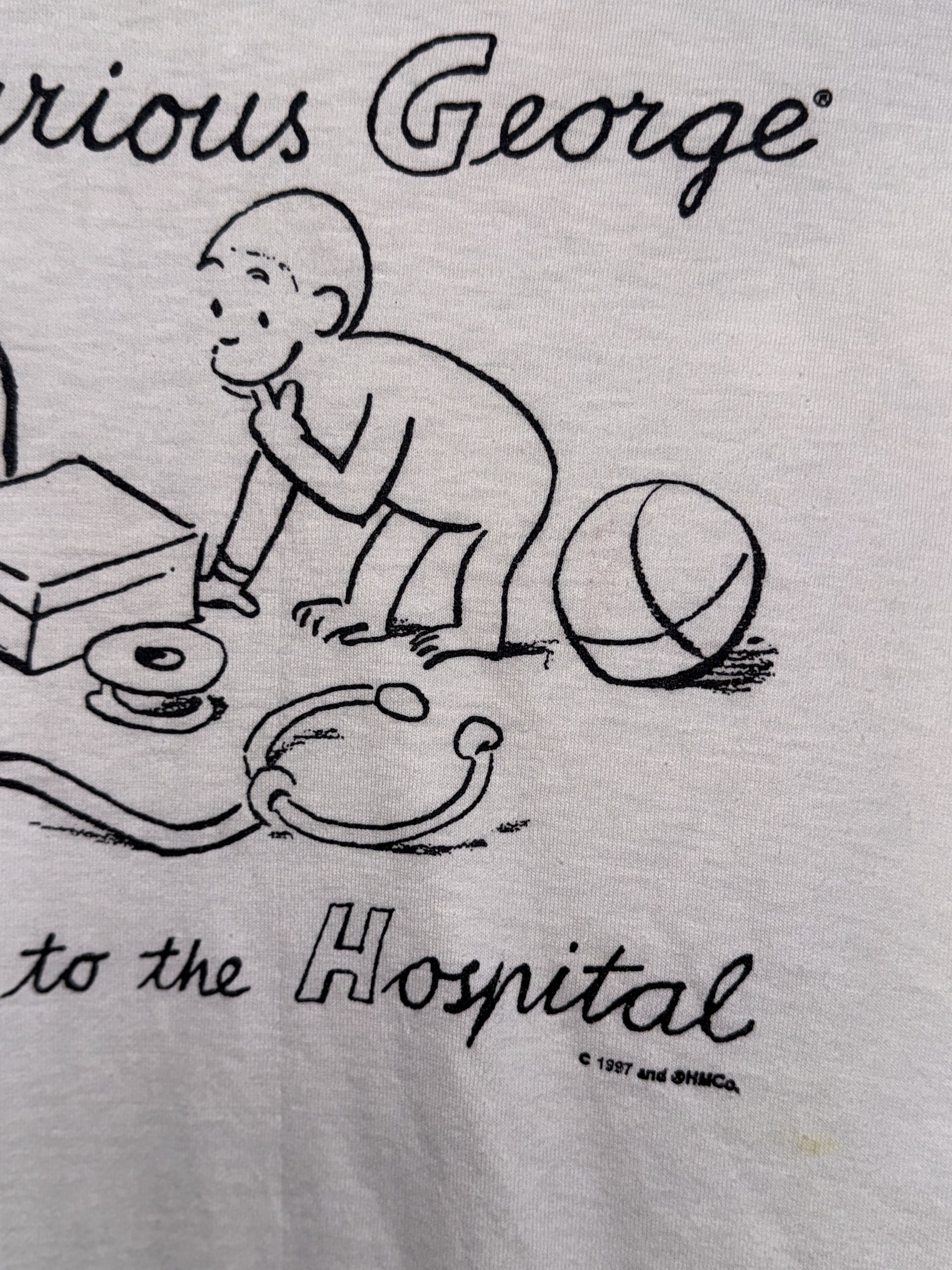 Vintage Curious George 1997 Movie Vintage Shirt Size US M / EU 48-50 / 2 - 3 Thumbnail