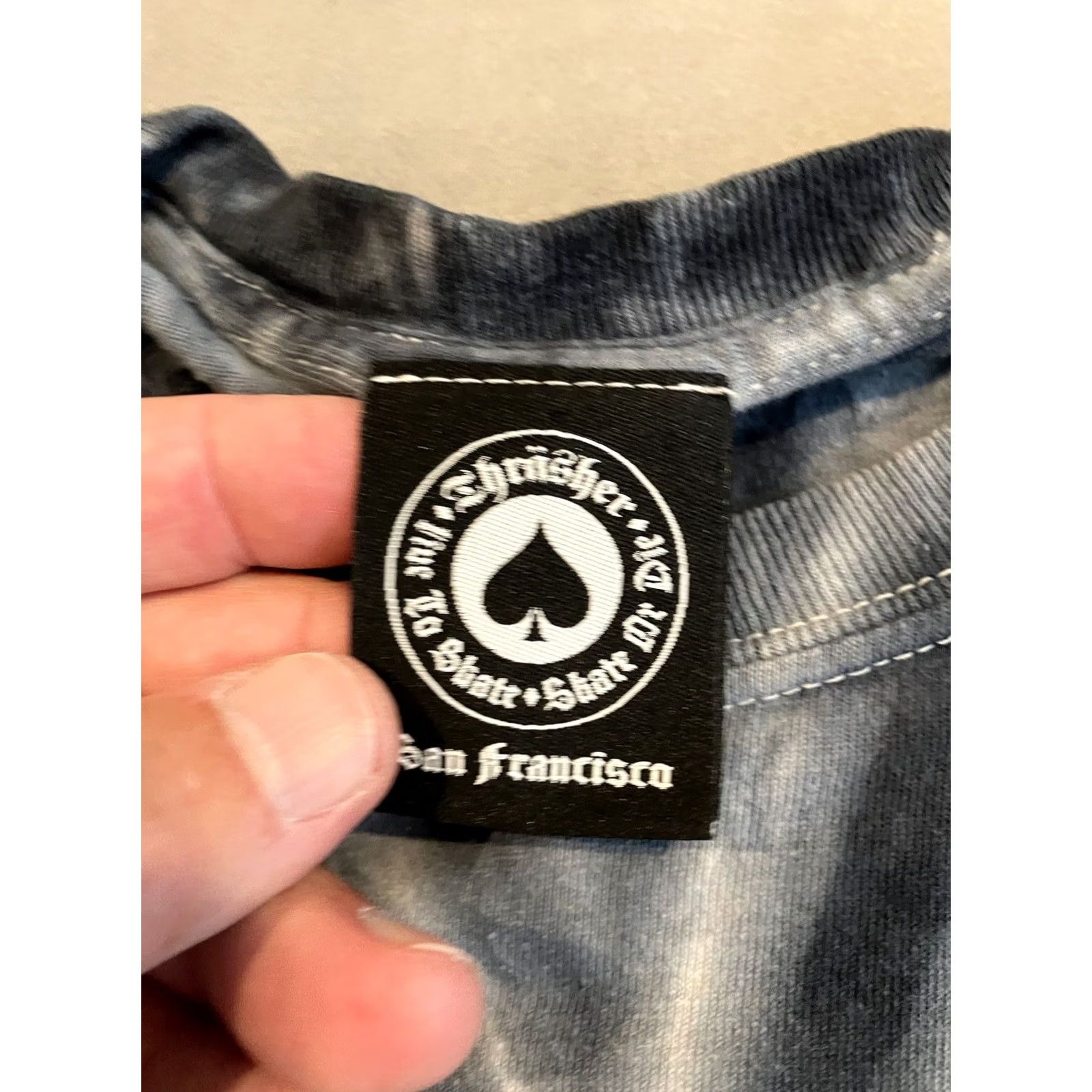 Thrasher Thrasher T-Shirt Gray Tie Dye Live To Skate Skate Or Die Medium Men Short Sleeve Crew Neck Logo California Skateboarding Shirt Size US M / EU 48-50 / 2 - 3 Thumbnail