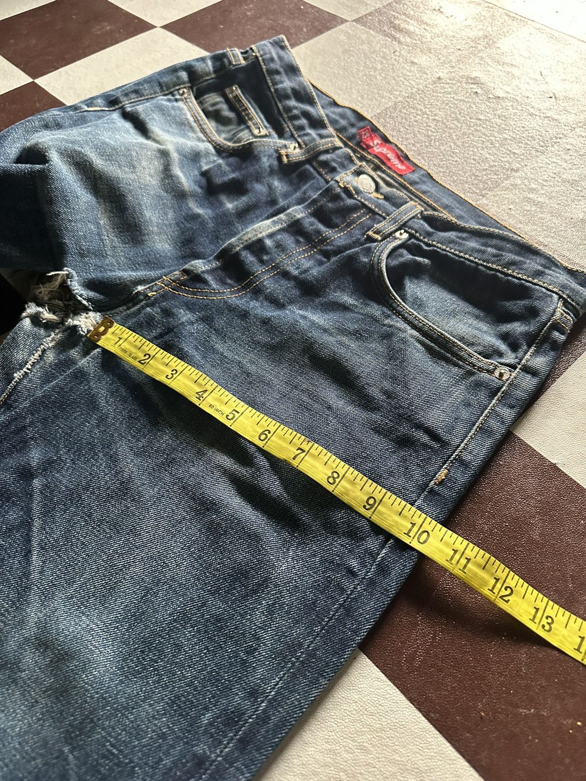 Supreme Supreme rusty wash selvedge denim jeans Size US 32 / EU 48 - 17 Thumbnail