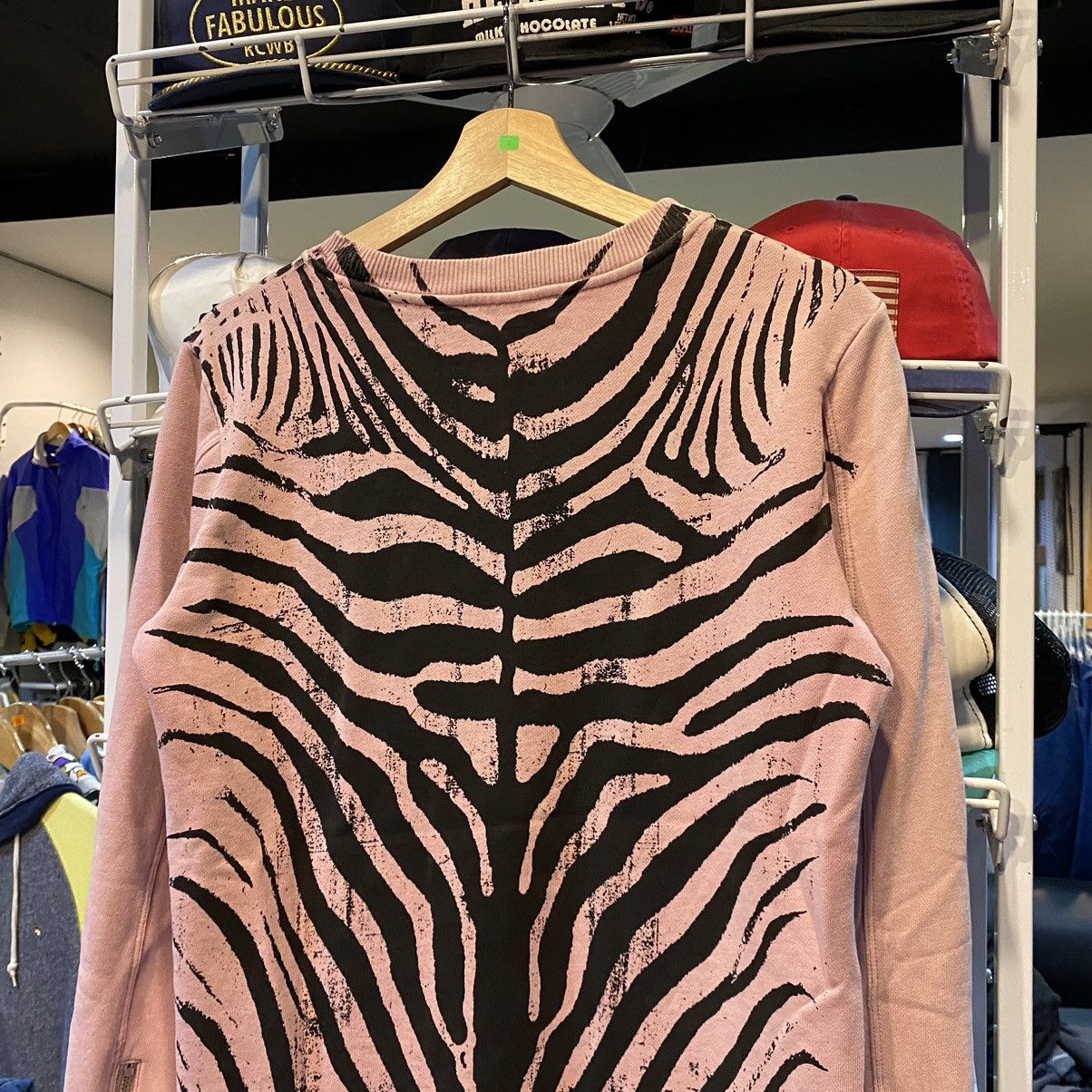 Diesel Vintage Diesel Zebra Design Sweatshirt Size US M / EU 48-50 / 2 - 10 Thumbnail