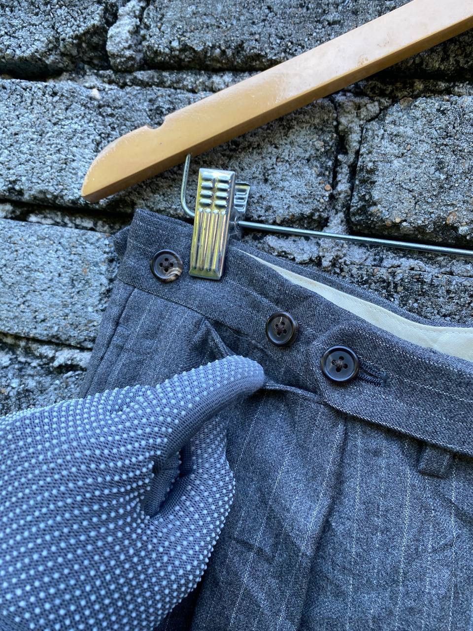 Polo Ralph Lauren Vintage 80s Polo Ralph Lauren Trouser Wool Pants Size US 32 / EU 48 - 5 Thumbnail