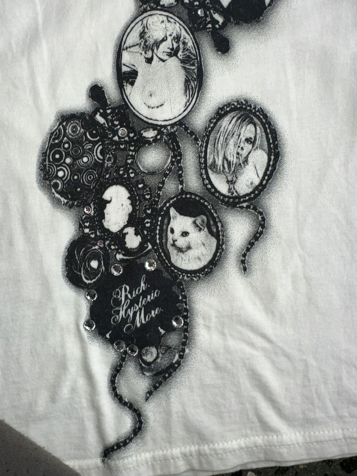 Hysteric Glamour Hysteric Glamour (Hysterics) Women t-shitt Size ONE SIZE - 5 Thumbnail