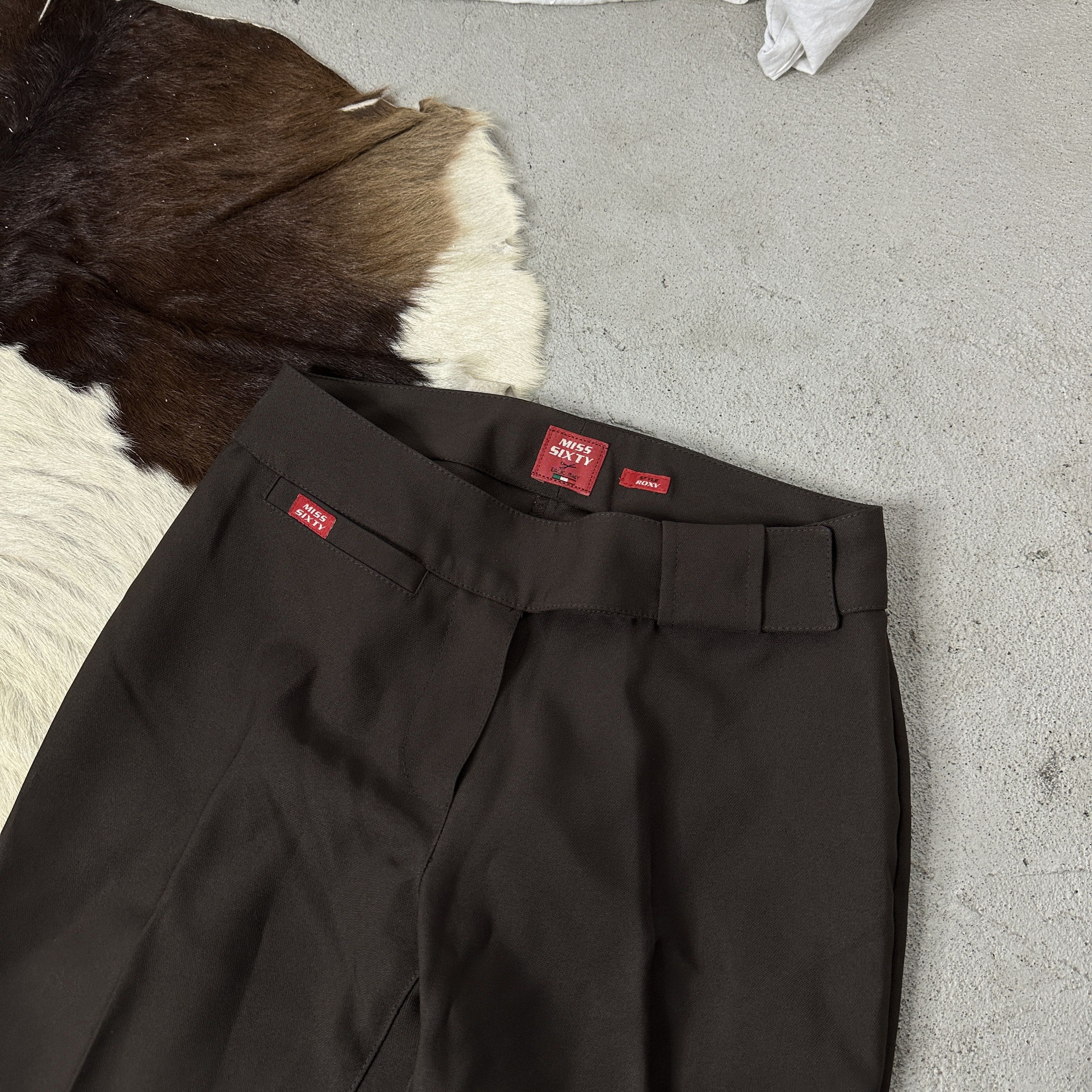 Miss Sixty × Vintage Vintage Y2K Casual Elegant Formal Miss Sixty Flared Pants Size 25" / US 0 / IT 36 - 2 Thumbnail