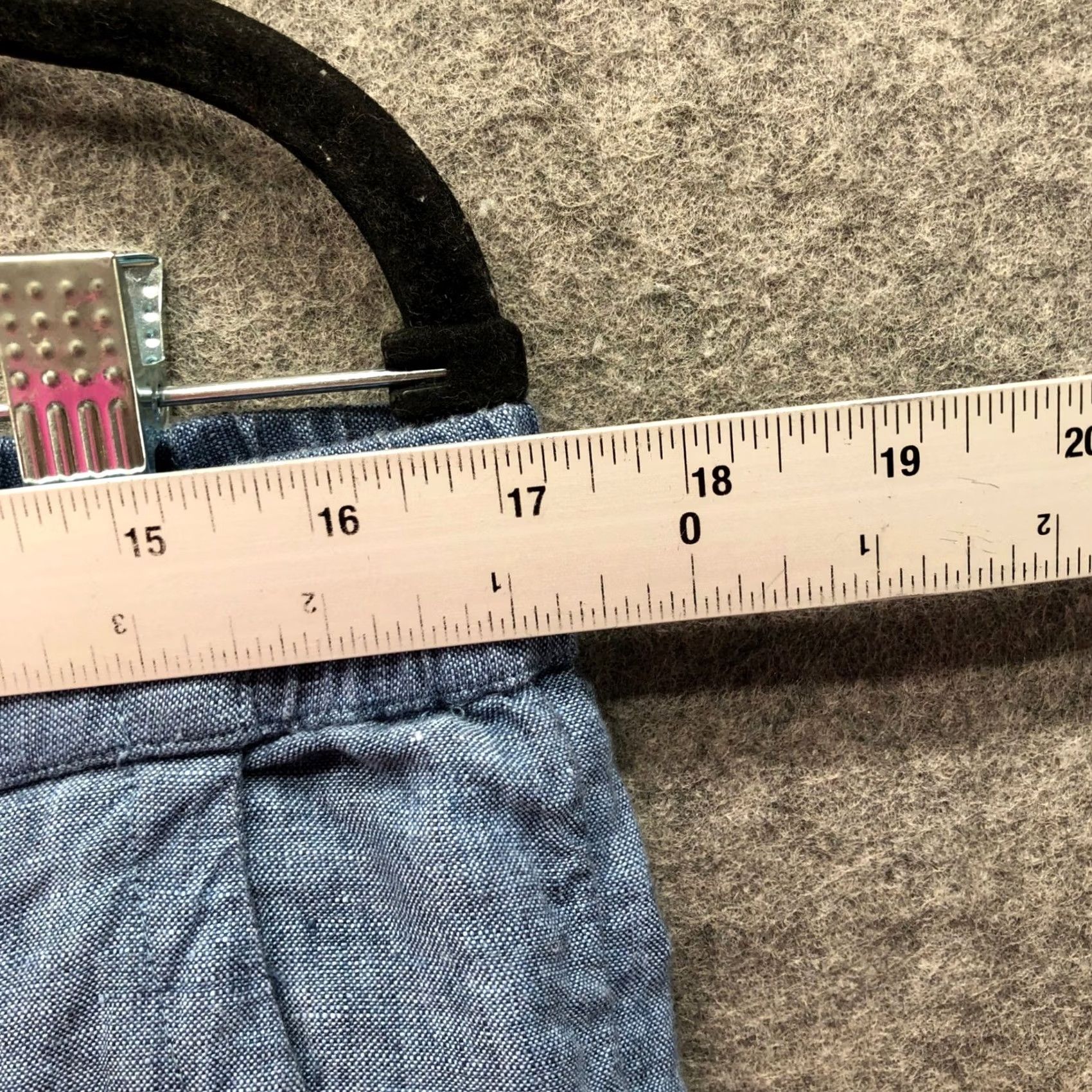Charter Club Charter Club Pants Wool? 100% Linen Pull On Crop Womens M Blue Straight Embroidered Size 32" / US 10 / IT 46 - 6 Thumbnail