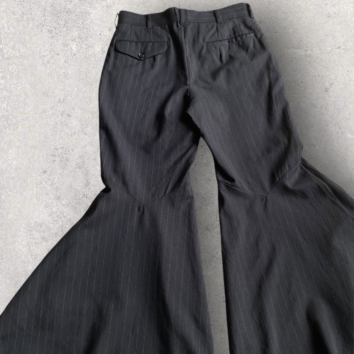 Comme des Garcons 2017 Pinstripe Oversized Wide Leg Pants Size 30" / US 8 / IT 44 - 5 Thumbnail
