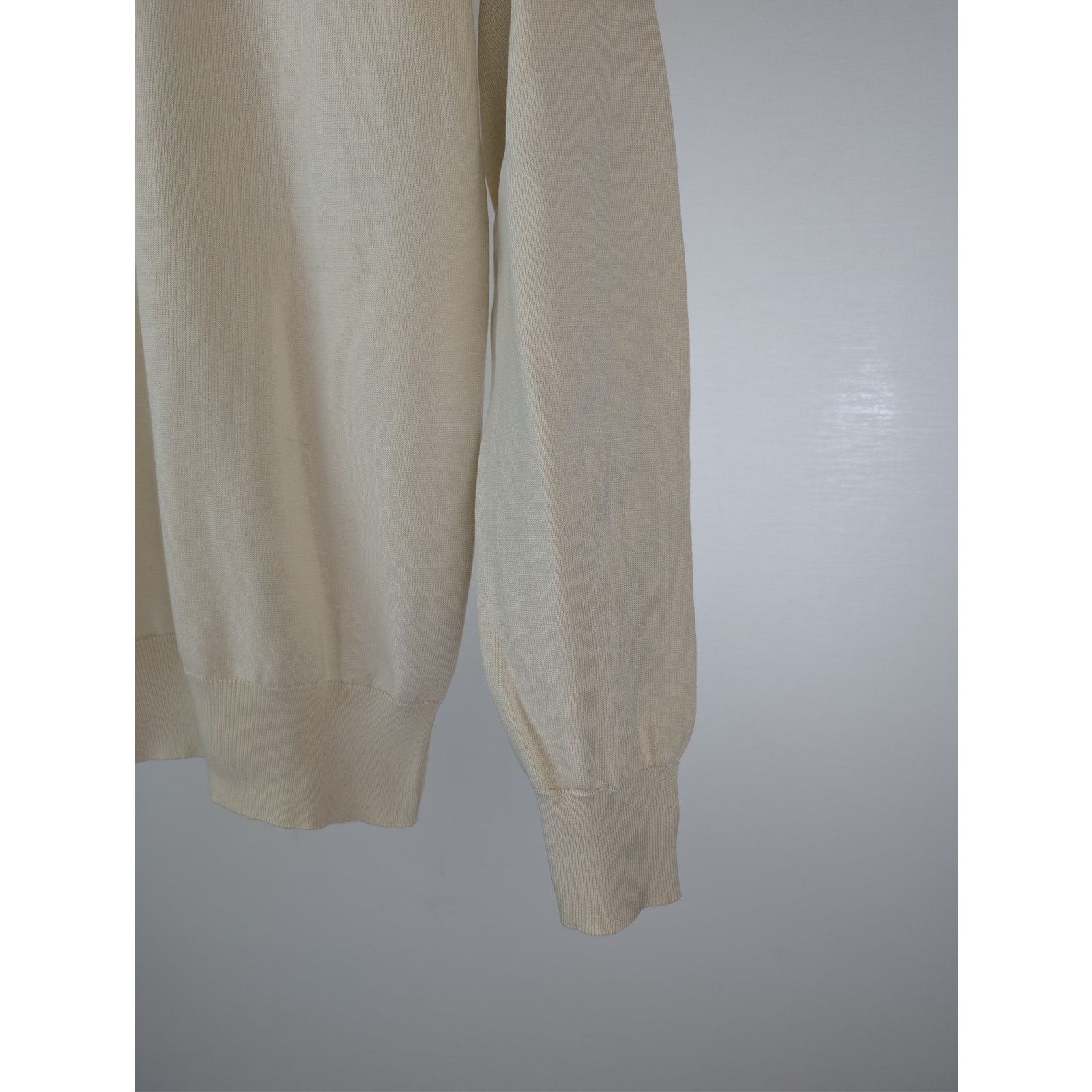 Bottega Veneta o1rshd1 Cashmere Mock-Neck Knit Sweater in Cream Size US S / EU 44-46 / 1 - 5 Thumbnail