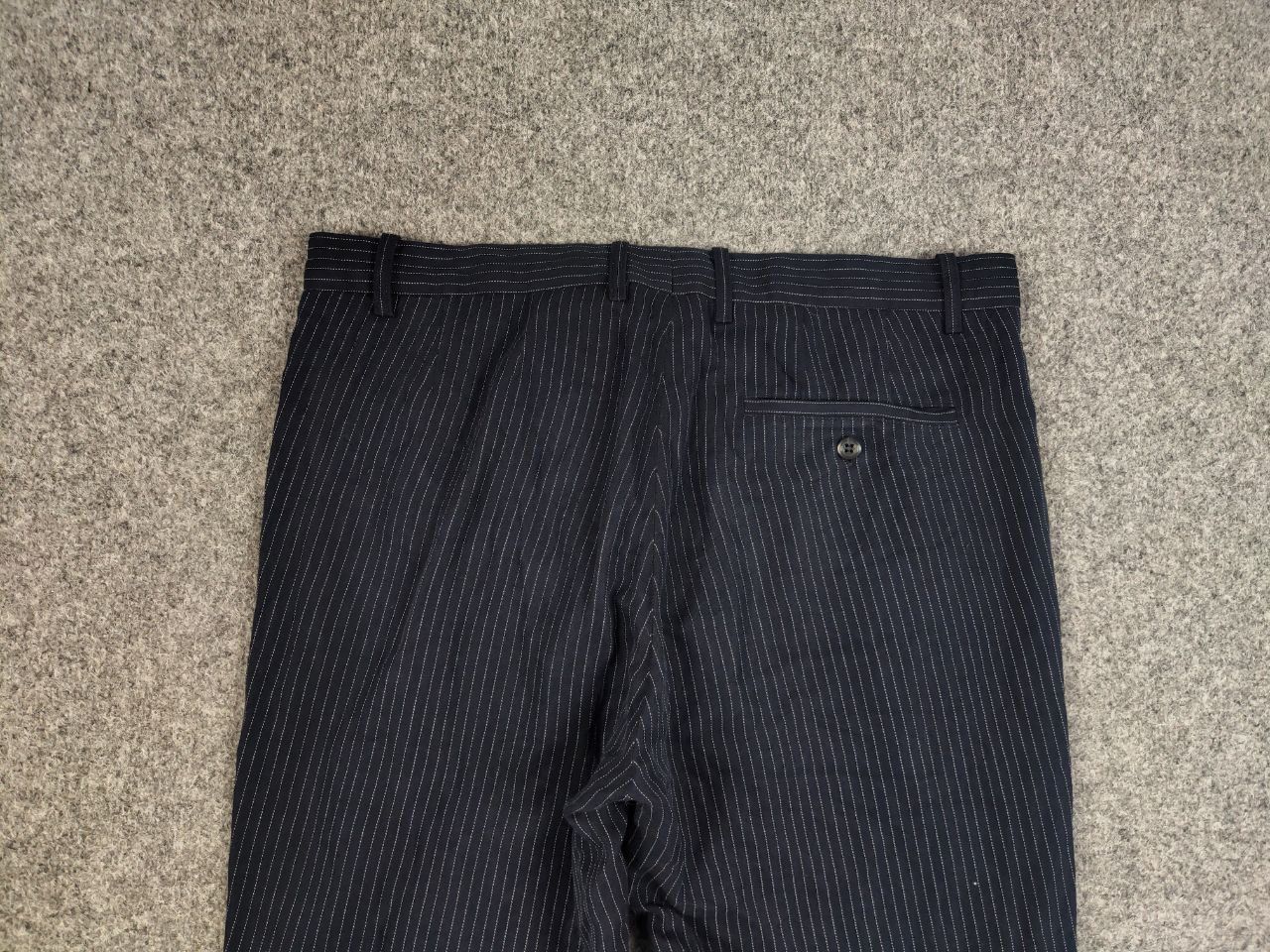 A.P.C. A.P.C. Rue Madame Paris Classic Wool Linen Trouser Pants Size US 34 / EU 50 - 11 Thumbnail