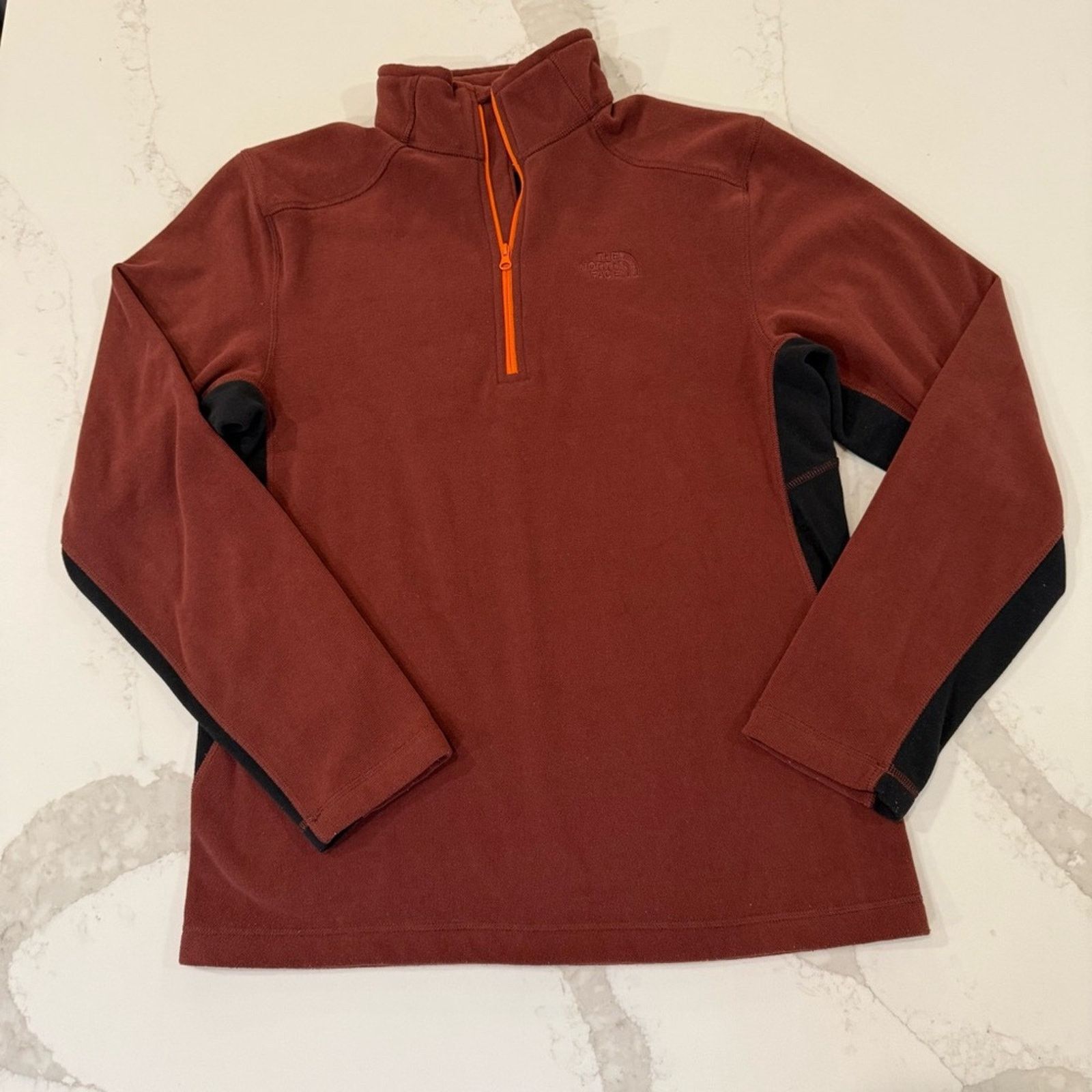 The North Face The North Face 1/4 Zip Fleece Pullover Sweater Mens Small Size US S / EU 44-46 / 1 - 1 Thumbnail