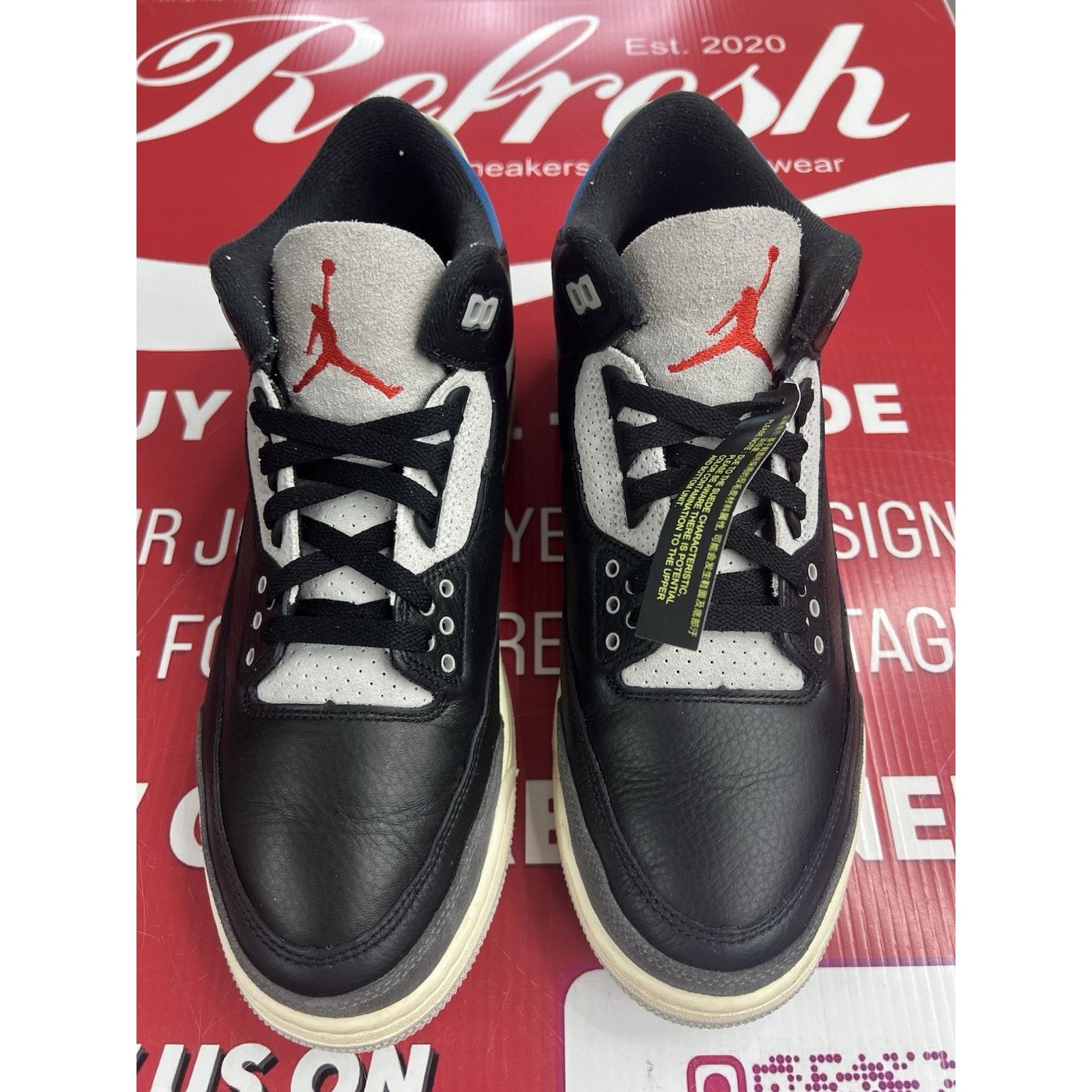 Jordan Brand Air Jordan 3 Retro Size 10.5 'Rare Air' 2025 IB8967-004 Size US 10.5 / EU 43-44 - 2 Thumbnail