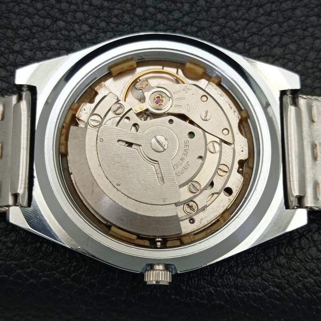 Seiko REFURBISHED VINTAGE SEIKO 5 AUTO JAPAN MENS WATCH a440205 Size 38 - 8 Thumbnail