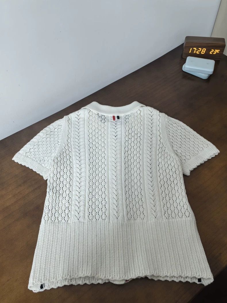 Thom Browne Thom browne Short-sleeved cardigan 2505-Nextarrow Size S / US 4 / IT 40 - 5 Thumbnail