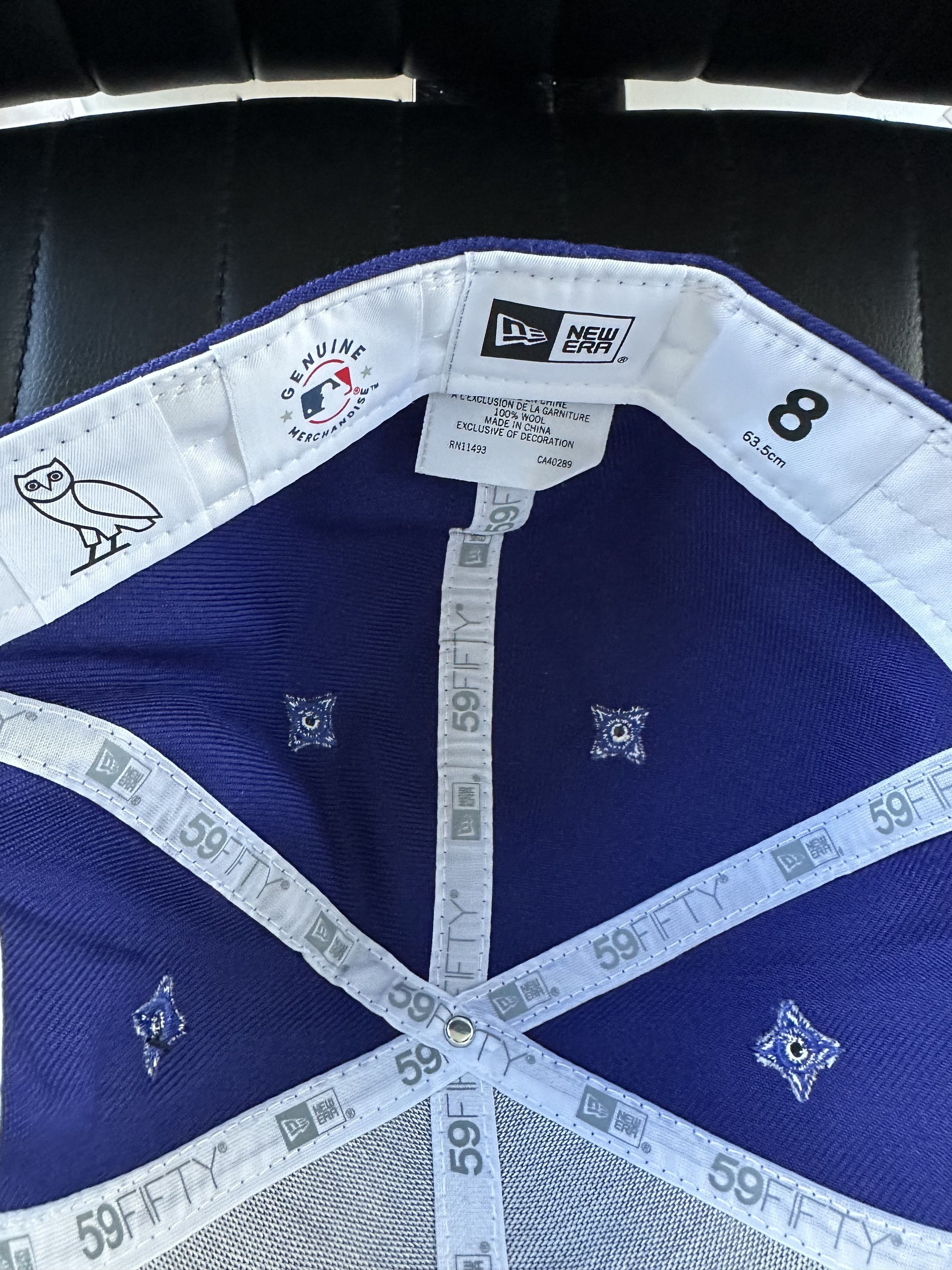 Drake × MLB × New Era NEW OVO X DODGERS NEW ERA FITTED HAT Size ONE SIZE - 7 Thumbnail