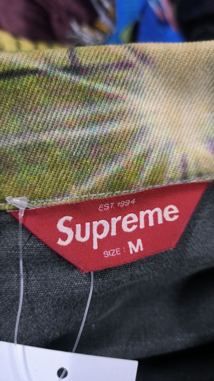 Supreme FW18 Supreme Lion’s Den Denim Trucker Jacket Multicolour Size US M / EU 48-50 / 2 - 16 Thumbnail