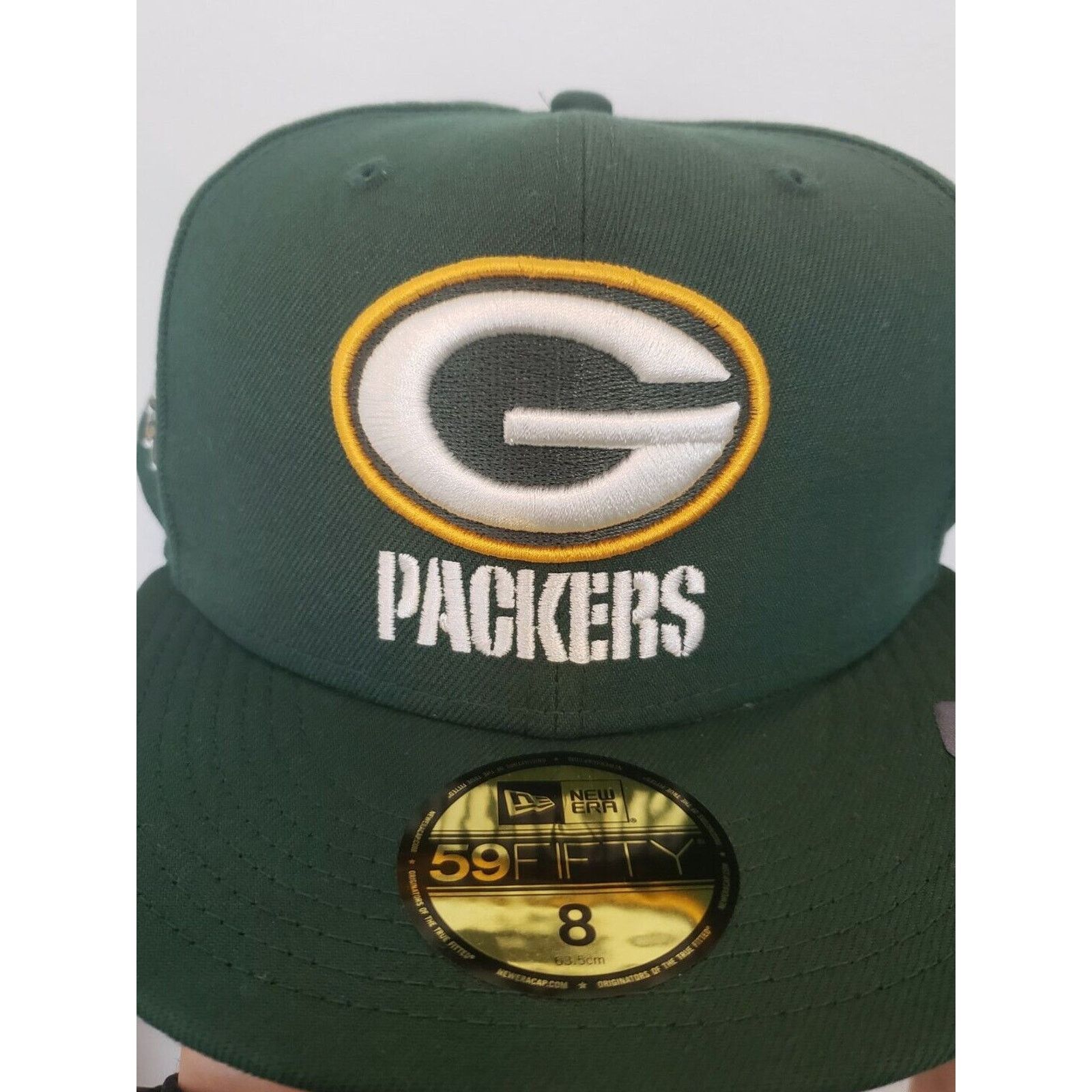 New Era Green Bay Packers Hat Super Bowl 31 Size 8 Green New Era Size ONE SIZE - 2 Thumbnail