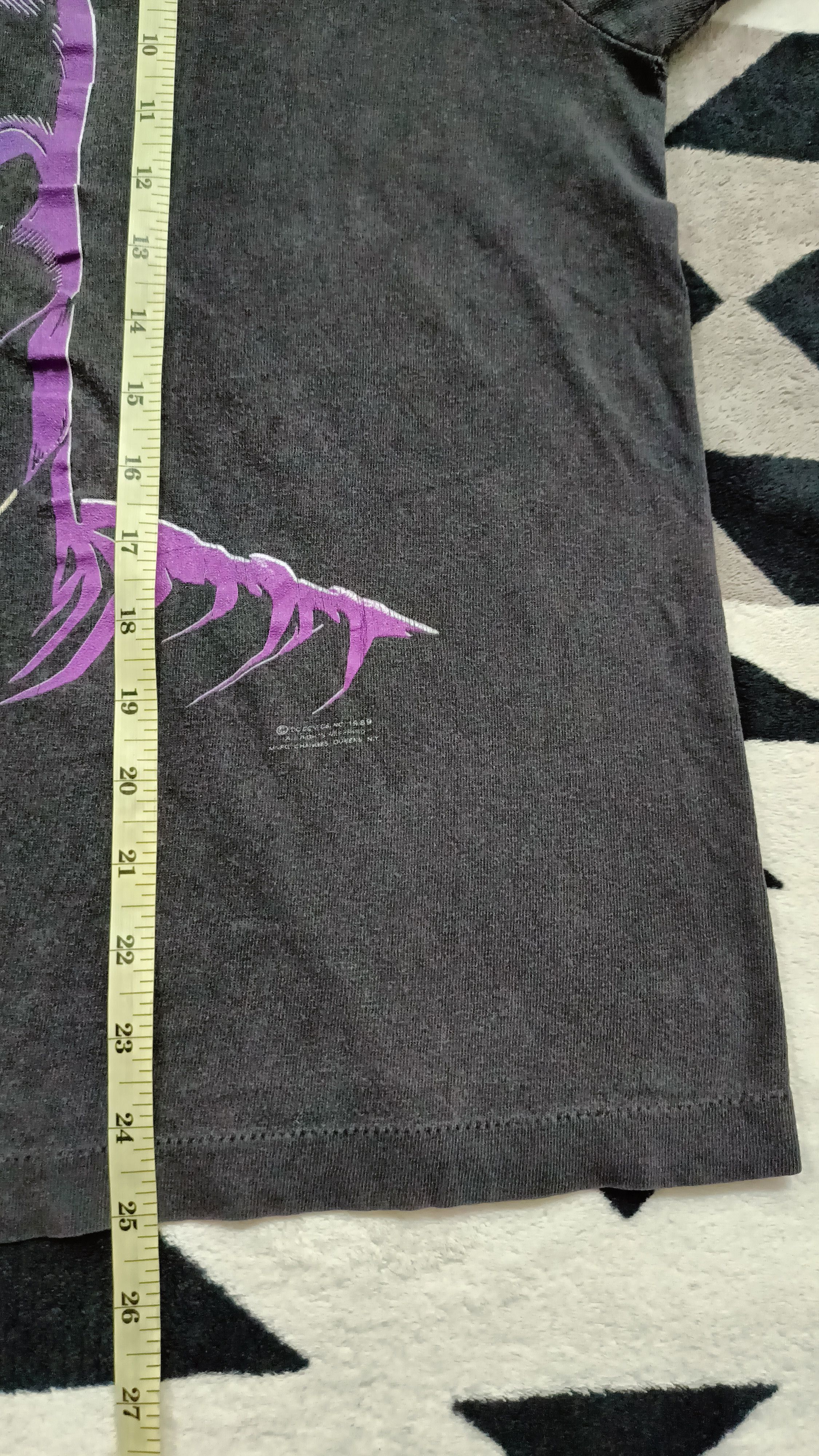 DC Comics × Vintage 🔥🔥Rare Distressed Vintage 80s Batman Tee Size US L / EU 52-54 / 3 - 9 Thumbnail