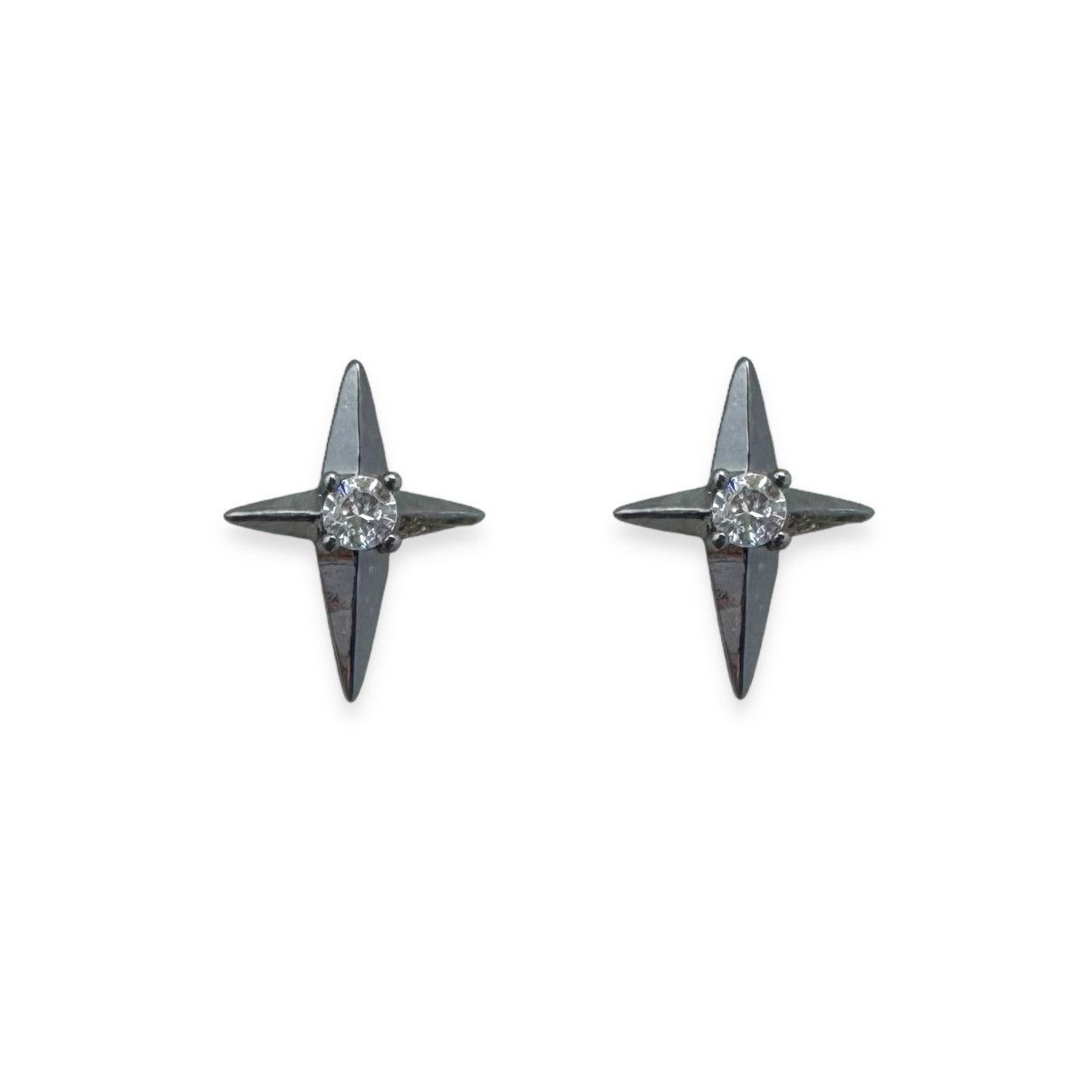 Designer Small Star Stud Earrings for Men Women Unisex Style Size ONE SIZE - 1 Thumbnail
