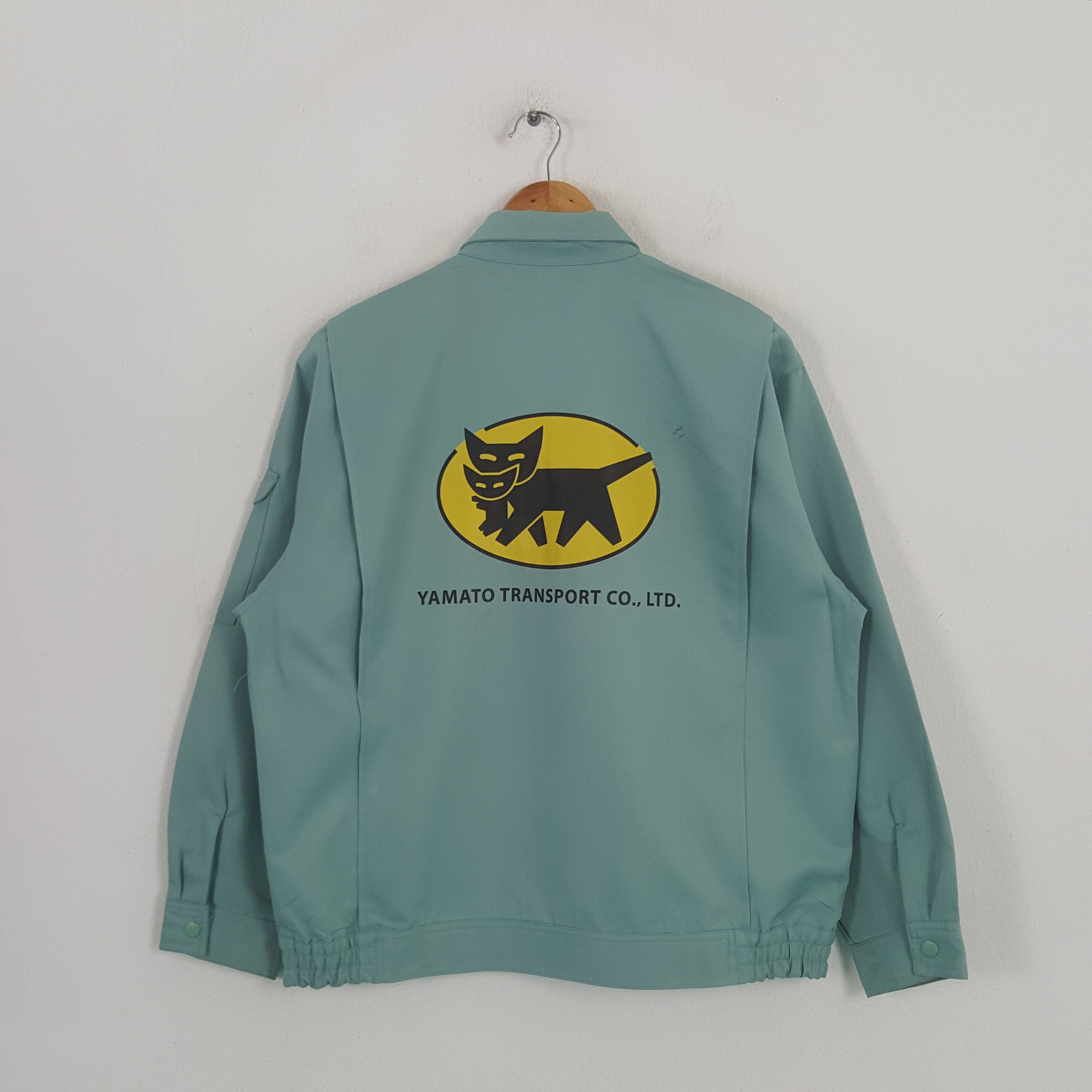 Japanese Brand × Vintage Vintage Yamato Transport Japanese Brand Uniform Jacket Size US M / EU 48-50 / 2 - 1 Thumbnail