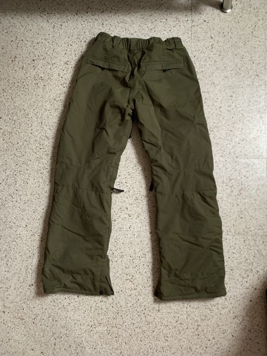 Vintage Olive billabong ski Pants | Grailed