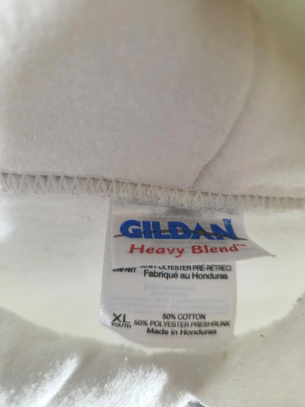Gildan Gildan Heavy Blend Kitty Gang Hoodie - White XL Size XL / US 12-14 / IT 48-50 - 2 Thumbnail