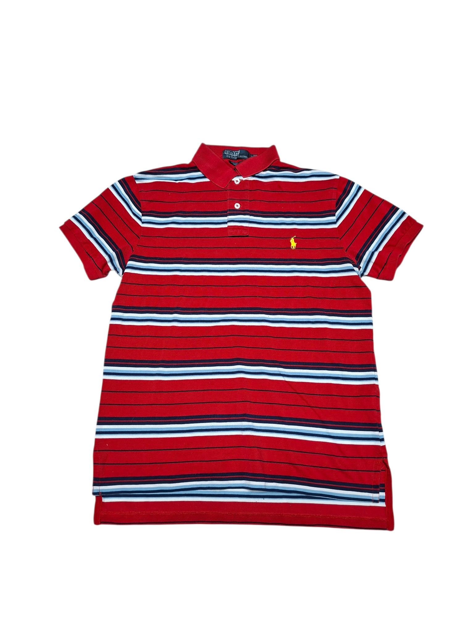 Polo Ralph Lauren POLO RALPH LAUREN VINTAGE LUXURY STRIPED POLO SHIRT Size US M / EU 48-50 / 2 - 1 Thumbnail