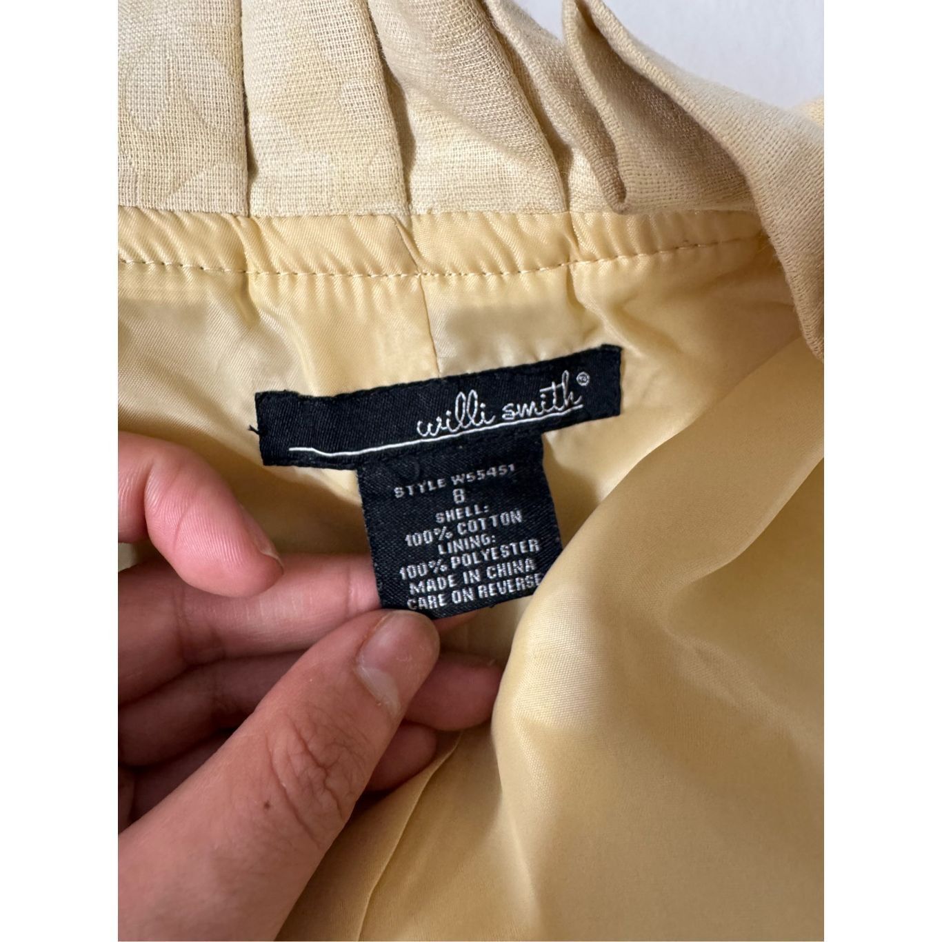 Other Willi Smith Beige Cropped Ruffle Collar Jacket Size 8 Size M / US 6-8 / IT 42-44 - 3 Thumbnail