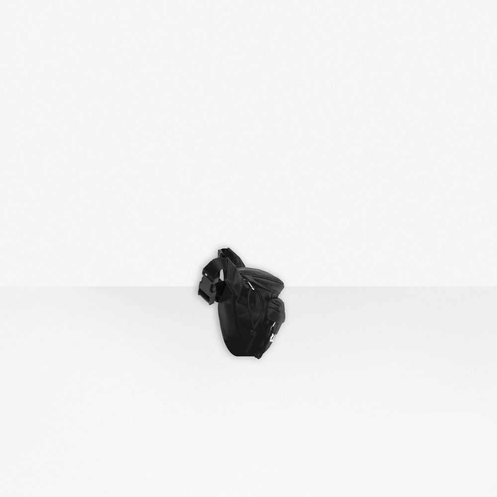 Balenciaga o1in1g0125 Size: OS / Wheel Beltpack in Black Size ONE SIZE - 3 Thumbnail