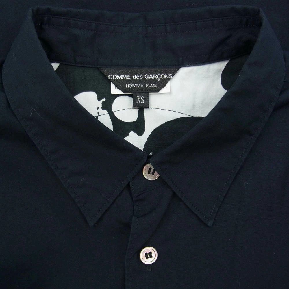 Comme des Garcons Homme Plus Shirt cutout openwork skull Switching Long sleeves Black Size US XS / EU 42 / 0 - 3 Thumbnail