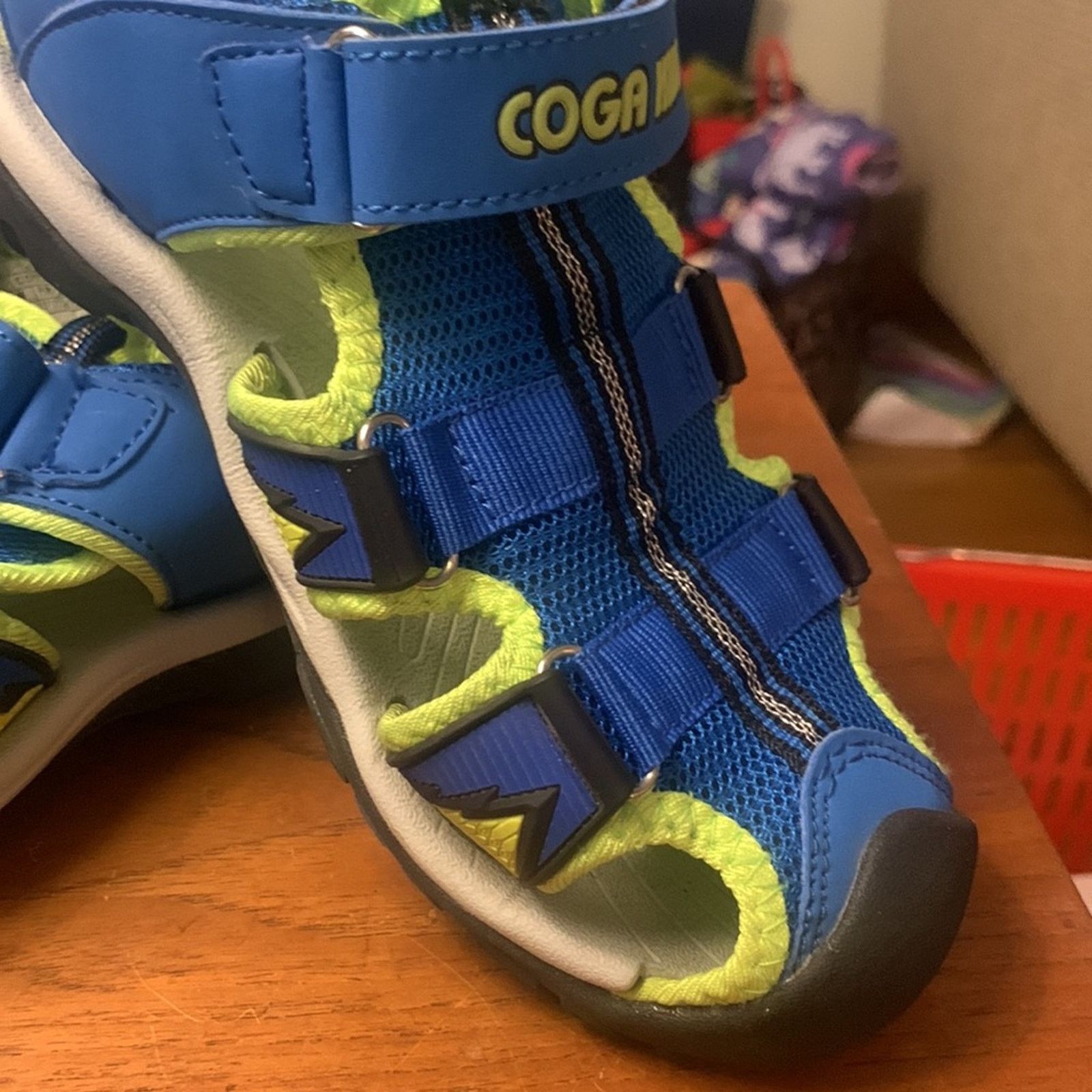Vintage Coga kids water sandals beach sport summer sandals Size US 5 / IT 35 - 3 Thumbnail