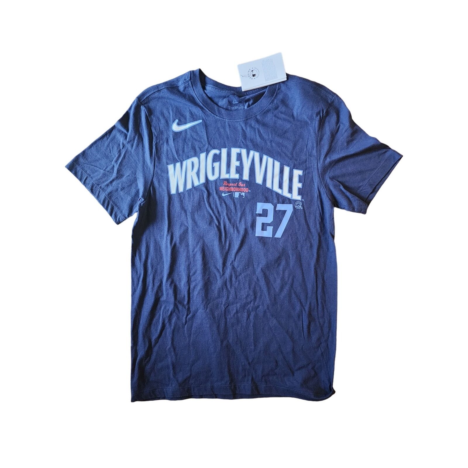 Nike Seiya Suzuki Chicago Cubs Nike City Connect Tee S Navy NWT Size US S / EU 44-46 / 1 - 1 Thumbnail