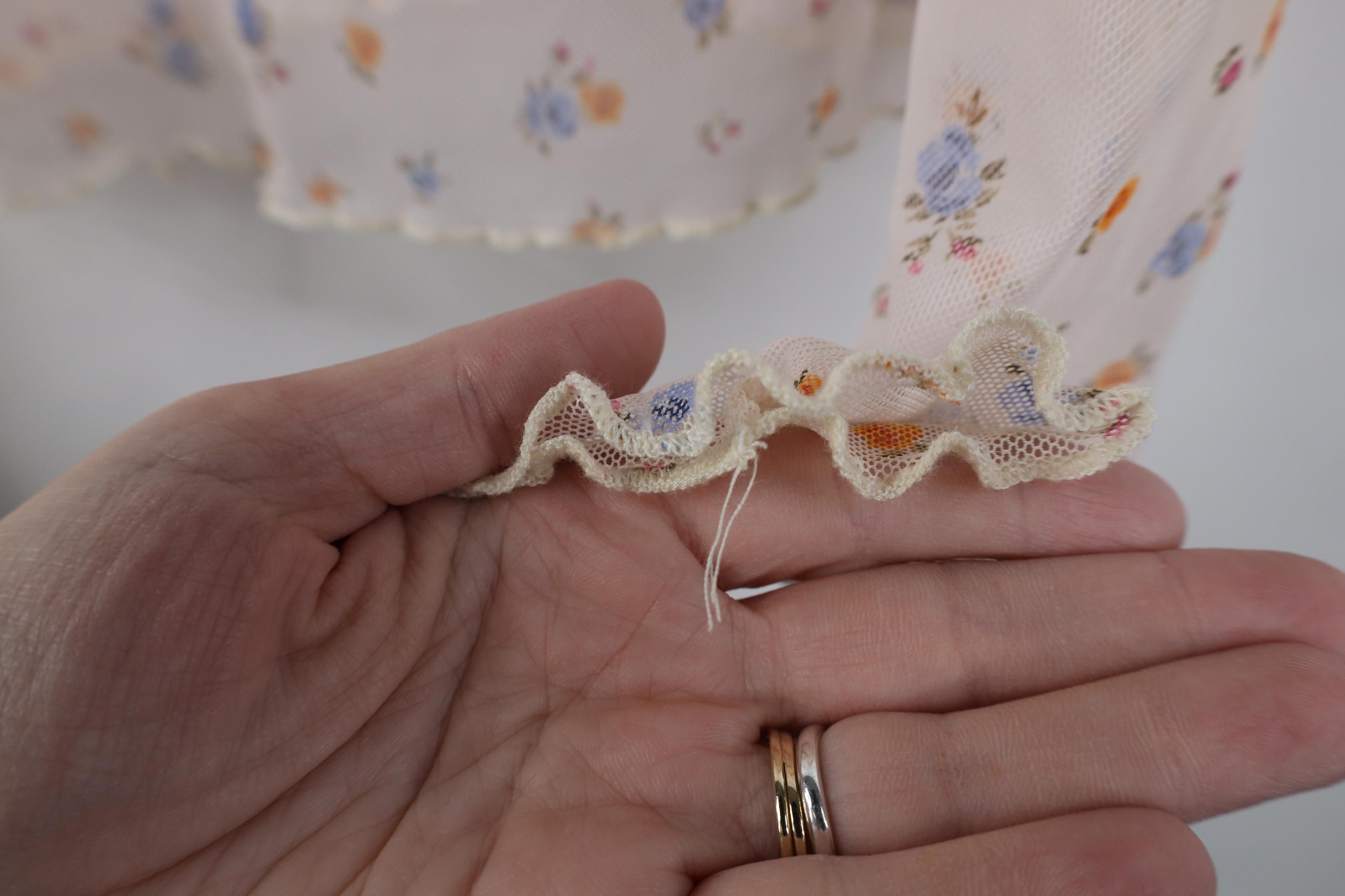 Vintage Vintage Y2K Babydoll Fairy Mesh Long Sleeve T-Shirt USA Size L / US 10 / IT 46 - 5 Thumbnail