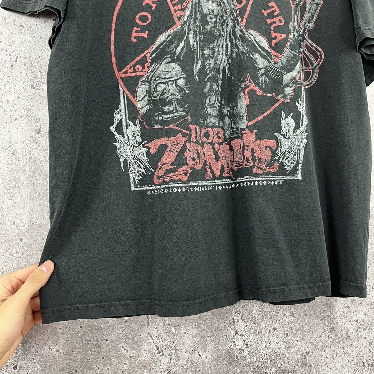 Band Tees Rob Zombie Metal Rock Vintage T-Shirt Double Big Logo Sz XL Size US XL / EU 56 / 4 - 6 Thumbnail