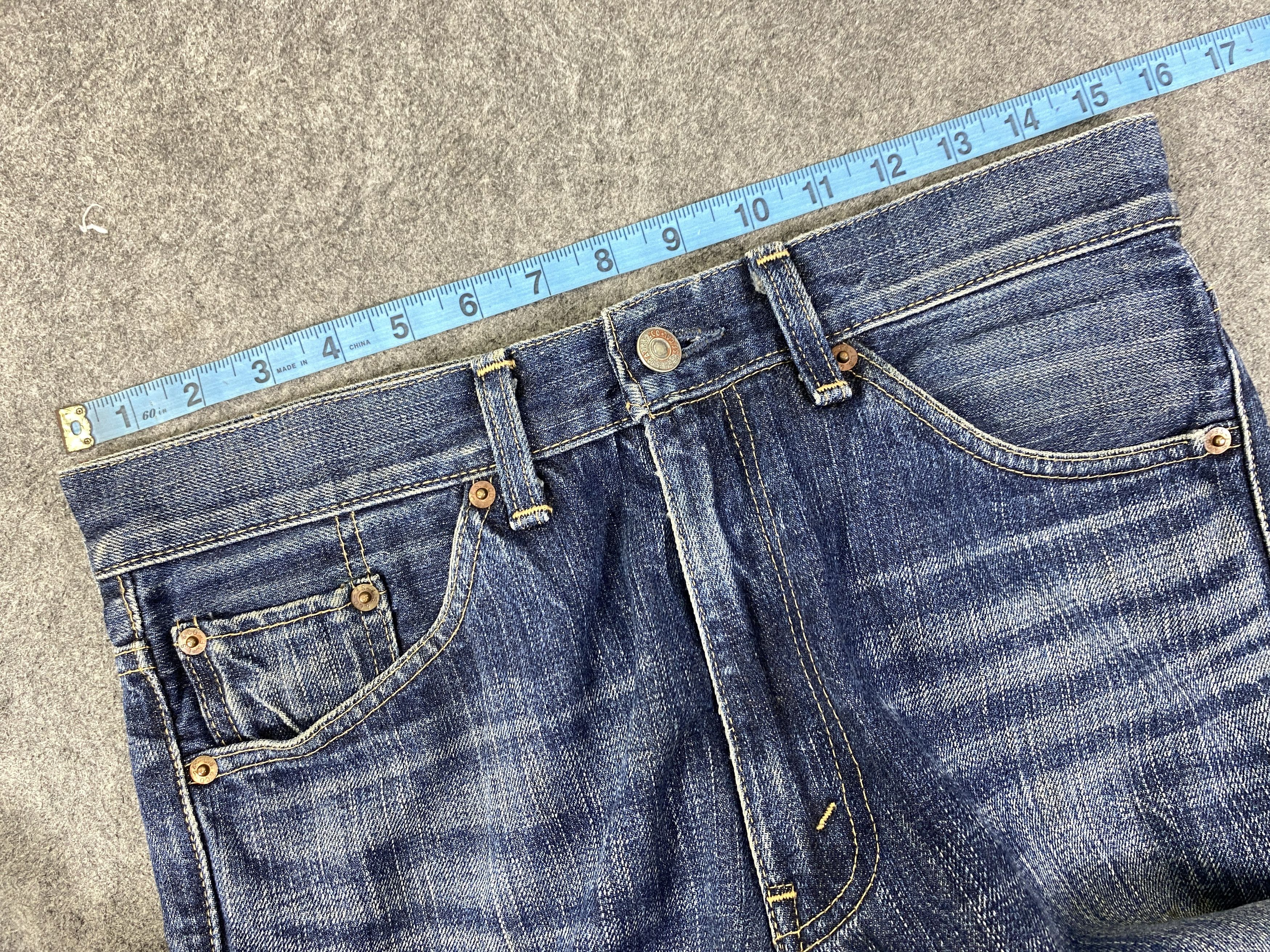 Japanese Brand Faded Blue Vintage Levi's 517 Flare Jeans 31x30.5 - JN3298 Size US 31 - 5 Thumbnail