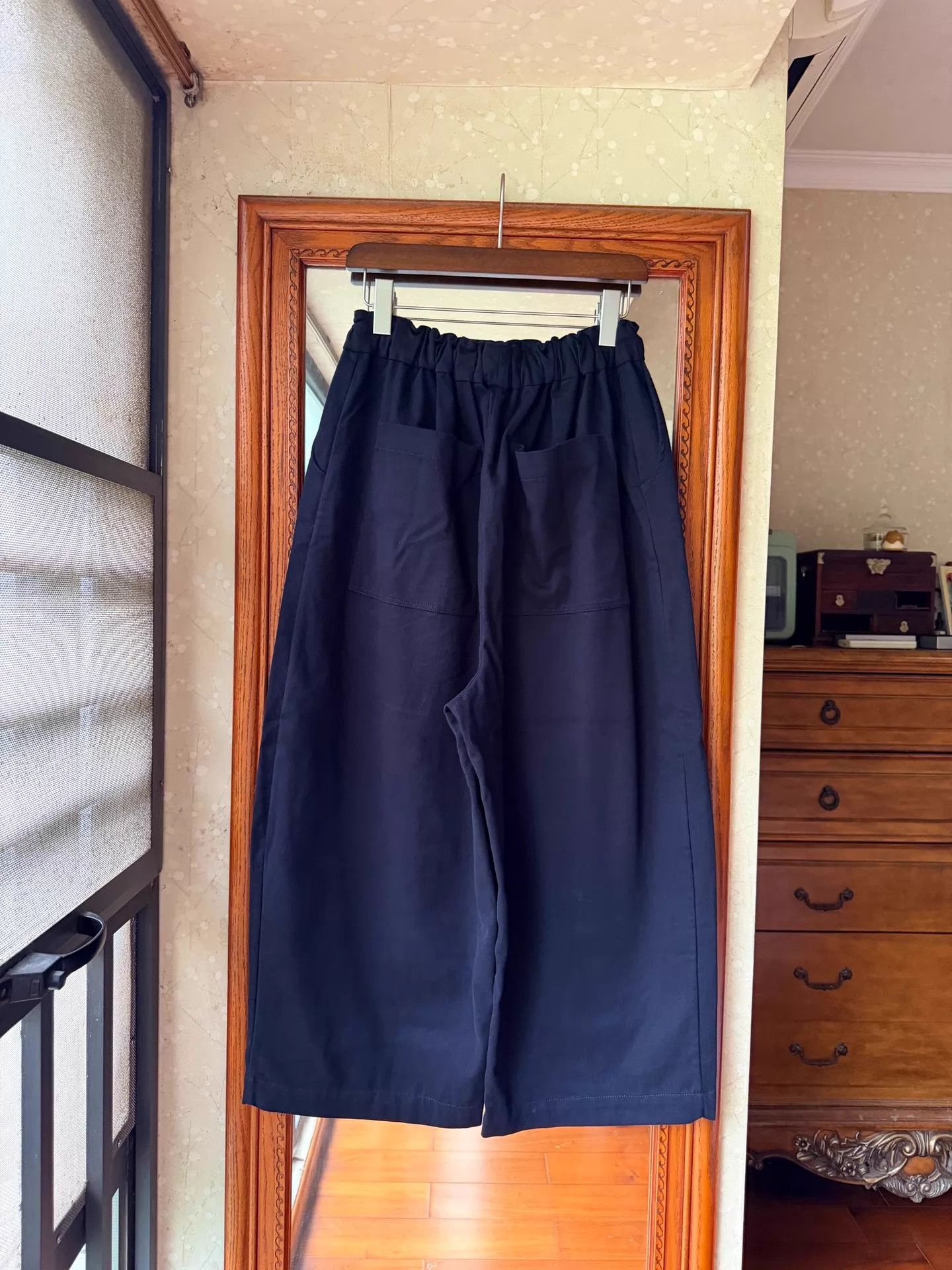Biek Verstappen BIEK VERSTAPPEN Unisex Cotton Balloon Pants Black S Size 26" / US 2 / IT 38 - 2 Thumbnail