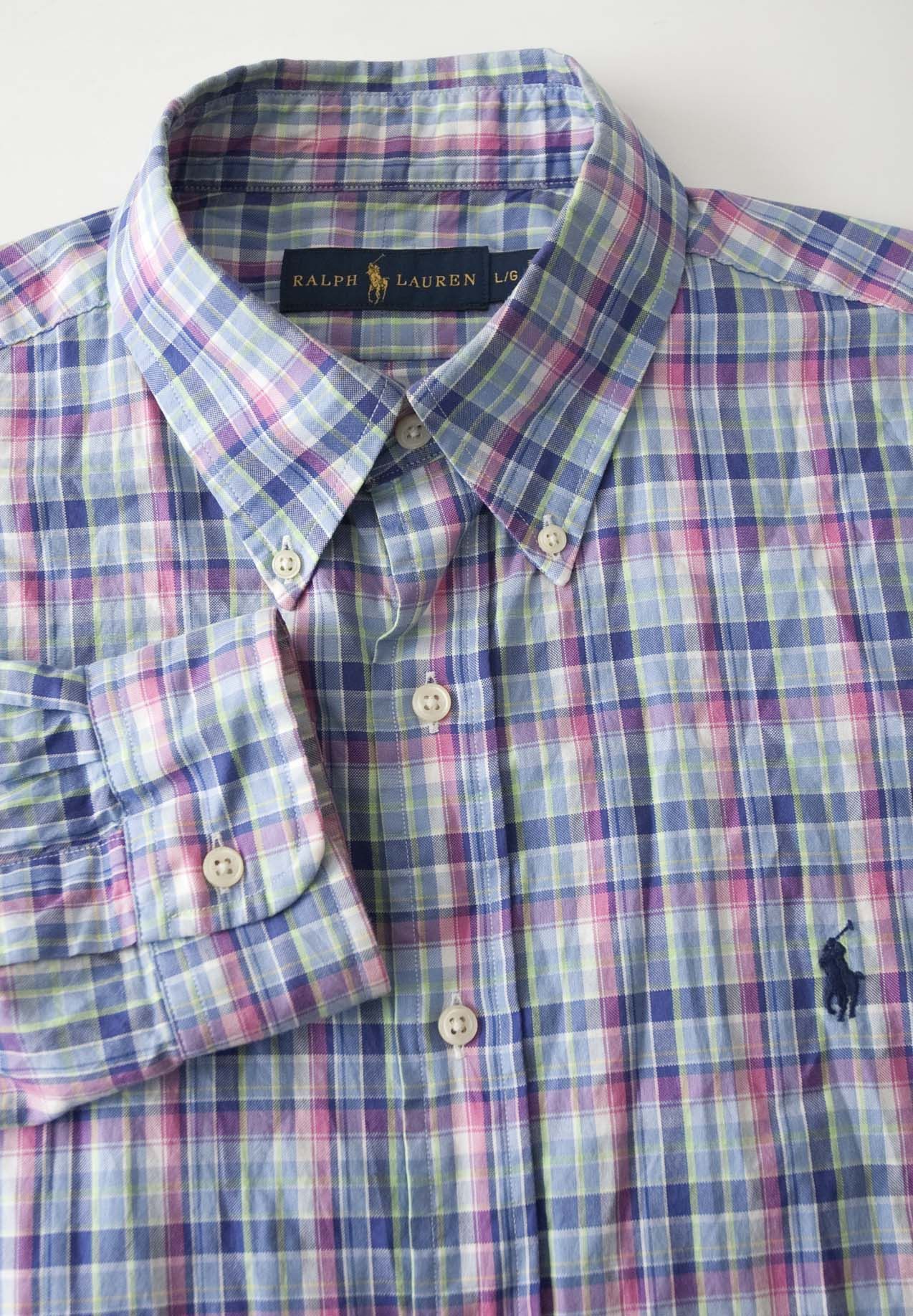 Ralph Lauren Ralph Lauren Shirt Size L Multicolor Plaid Size US L / EU 52-54 / 3 - 2 Thumbnail