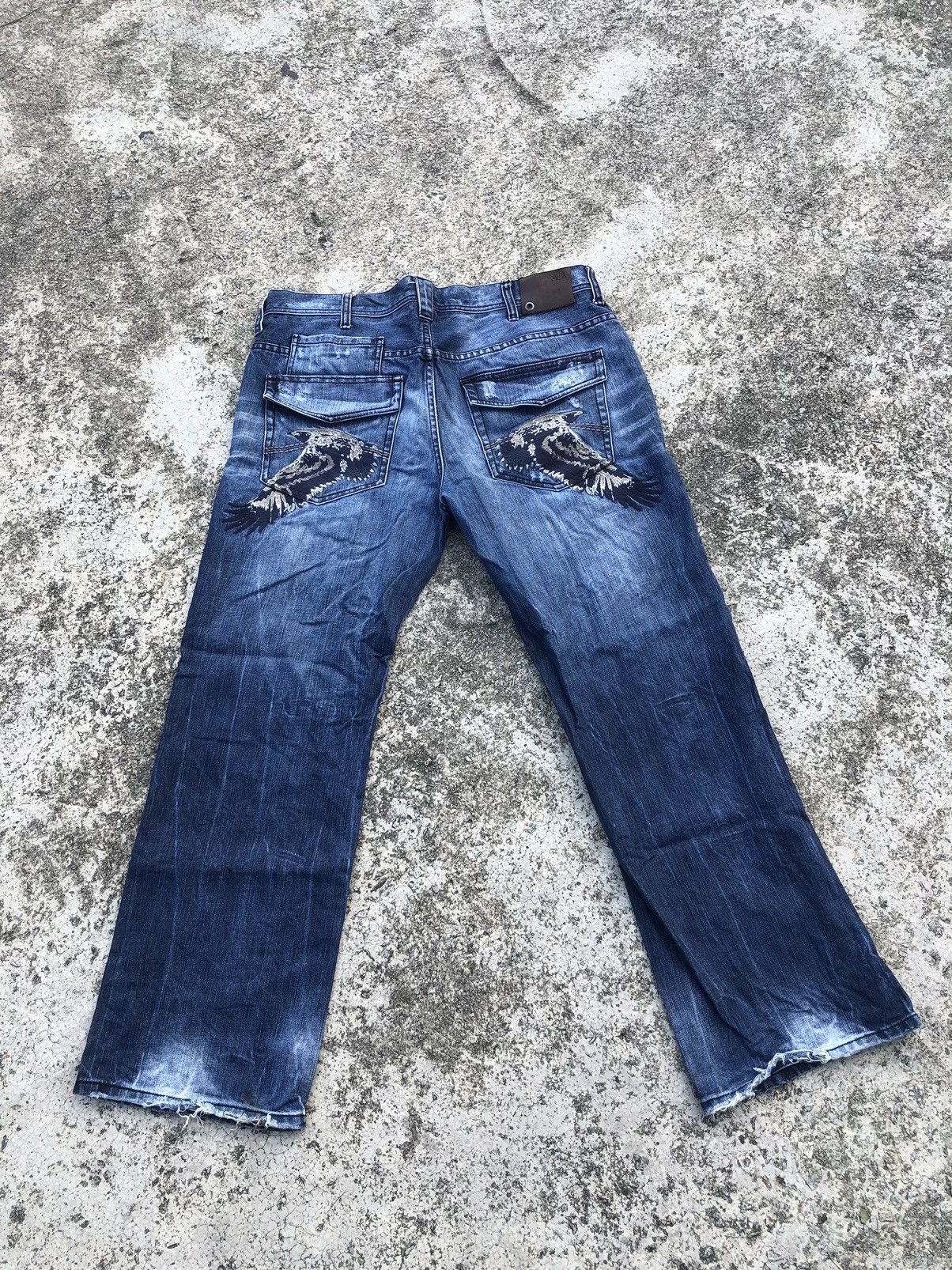 Armani Exchange × Vintage Armani Exchange Custom Jeans Size US 39 - 5 Thumbnail