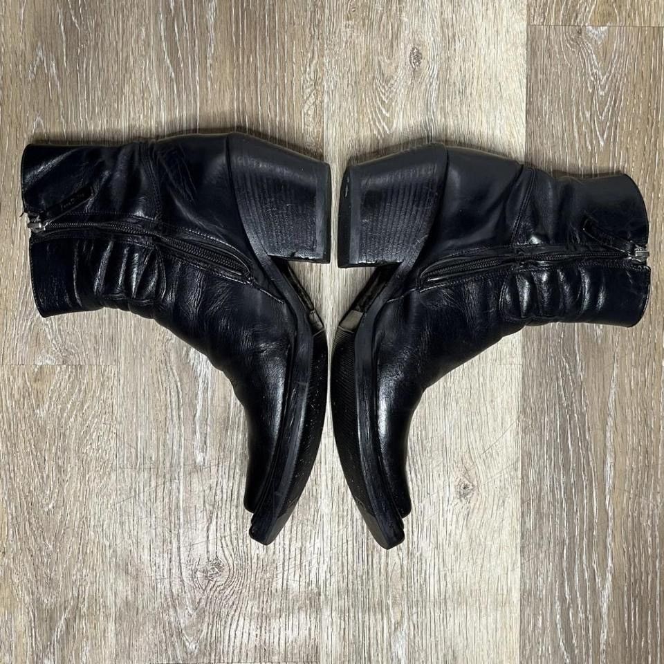 Acne Studios × Designer × Vintage acne studios square toe heeled boots Size US 7 / IT 37 - 3 Thumbnail