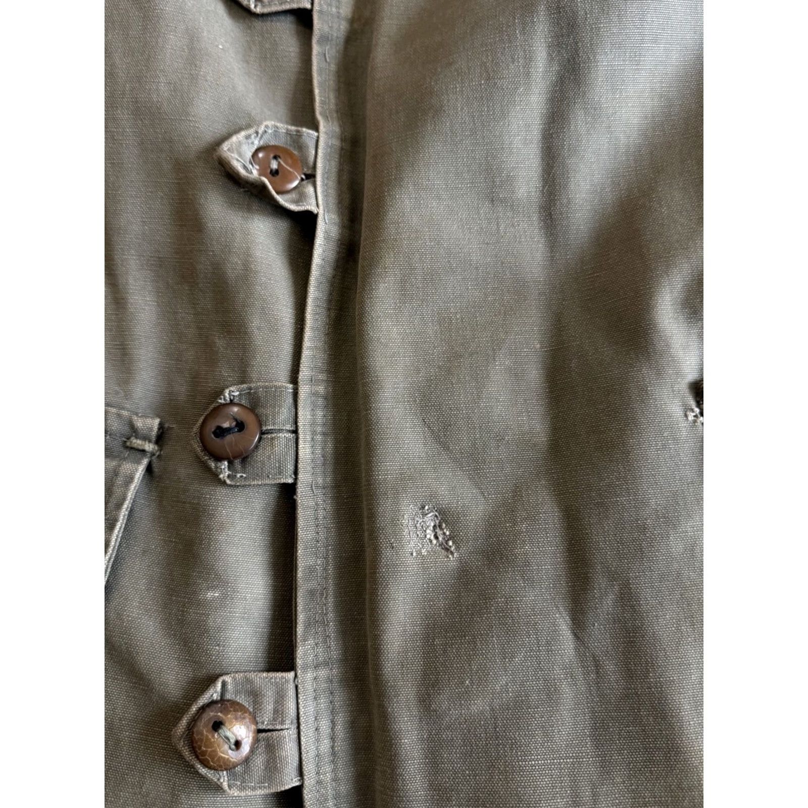 Vintage VTG Mats Larsson Coat M/L Swedish Army Military Sheepskin Parka WWII Mens Jacket Coat Long Green Size US M / EU 48-50 / 2 - 7 Thumbnail