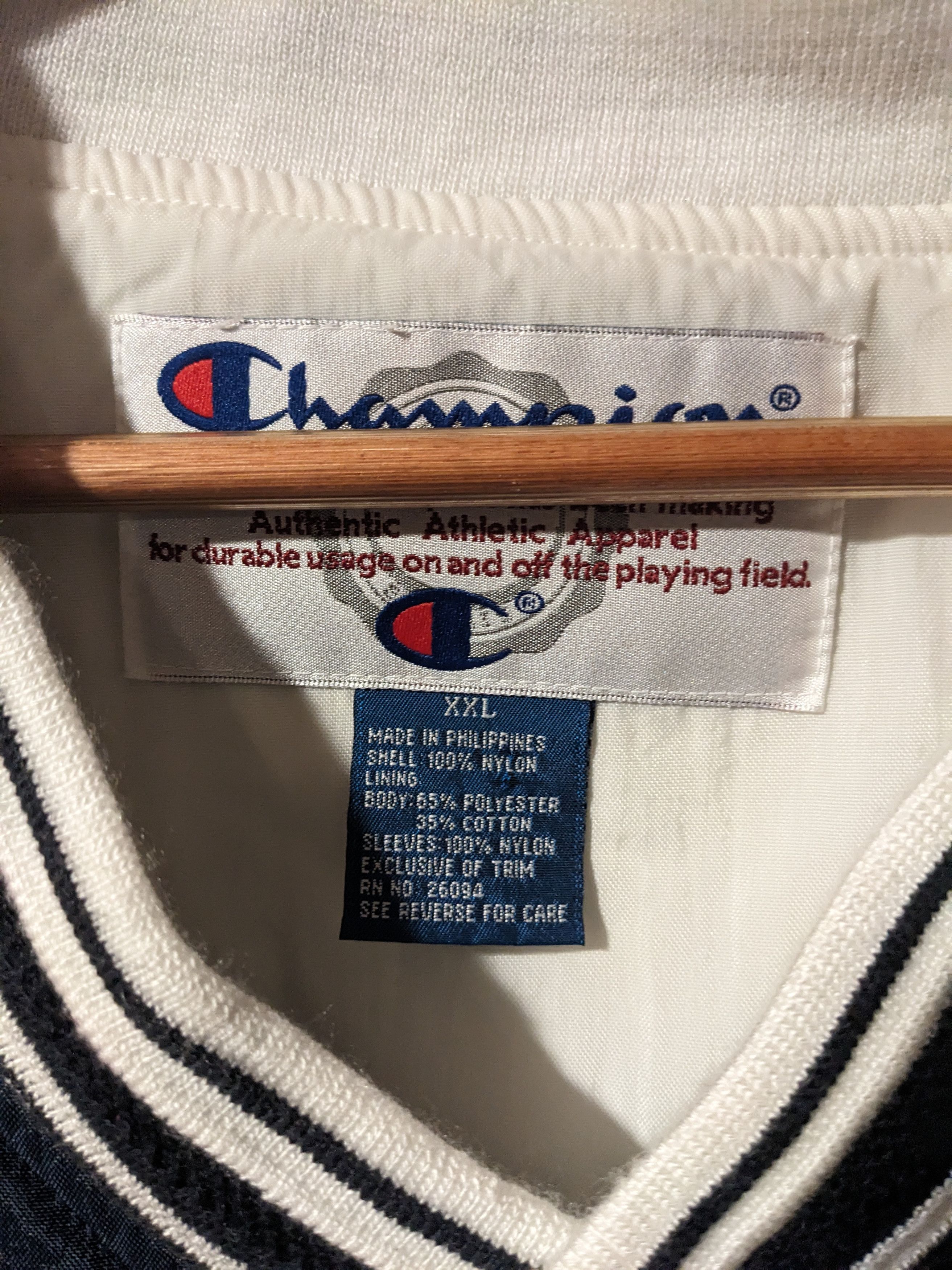 Champion × Vintage Vintage 90s New York Yankees Scranton Railriders Windbreaker Size US XXL / EU 58 / 5 - 4 Thumbnail