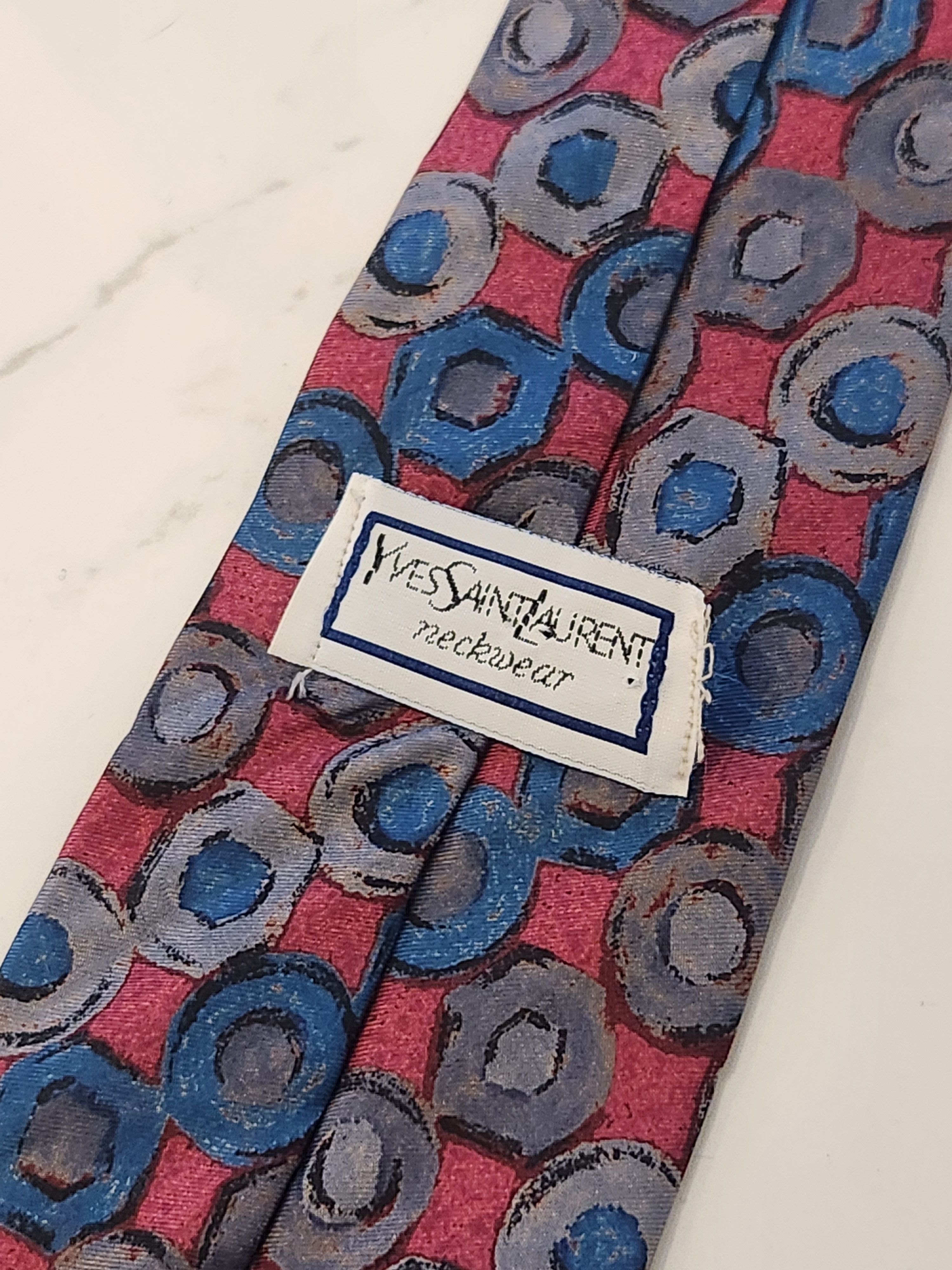 Yves Saint Laurent Yves Saint Laurent Neck Tie 👔 Size ONE SIZE - 2 Thumbnail