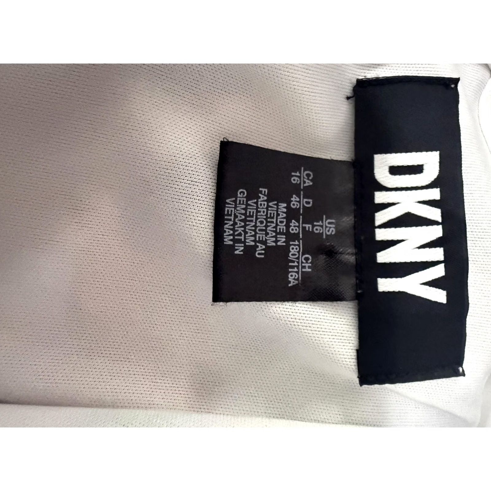 DKNY DKNY Dress Womens 16 Multicolor Floral Chiffon Wrap V-Neck Puff Sleeve Midi Dress Size XXL / US 16-18 / IT 52-54 - 3 Thumbnail