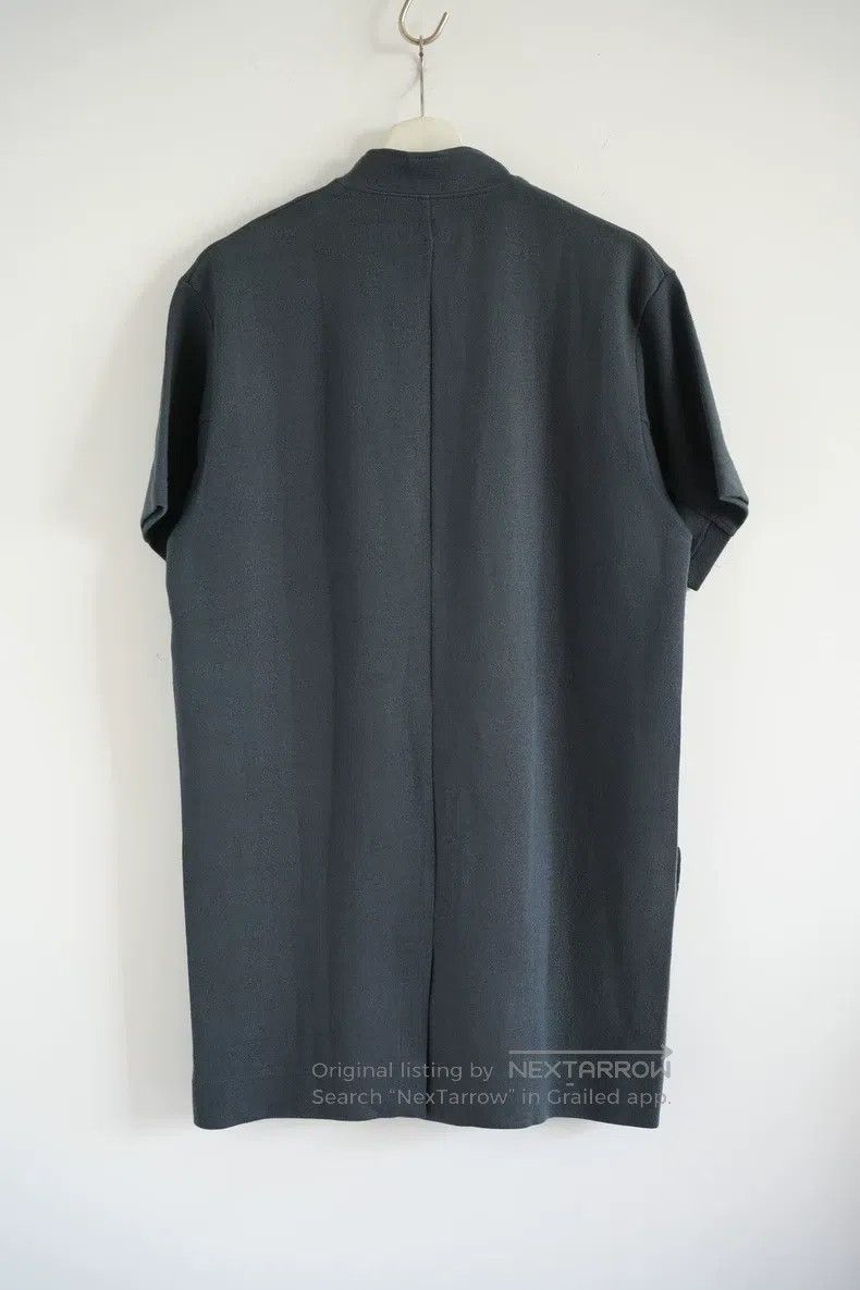 Yohji Yamamoto Yohji Yamamoto 98ss Haze Blue Zip Short Sleeve Jacket Size US M / EU 48-50 / 2 - 2 Thumbnail