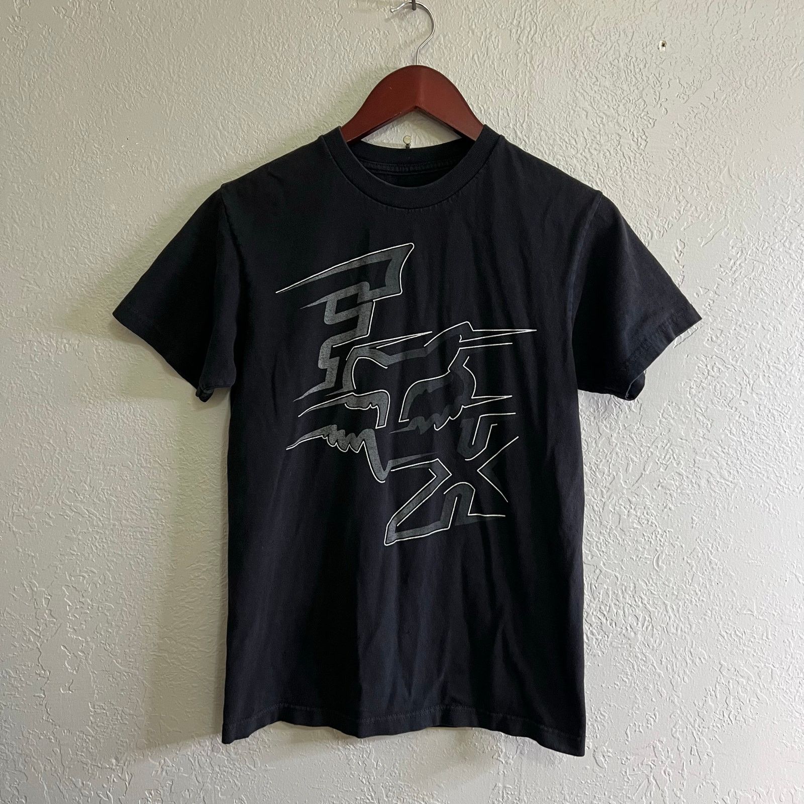 Fox Racing Y2K Fox Racing Shirt Mens Small Black Logo Graphic skater Size US S / EU 44-46 / 1 - 1 Thumbnail