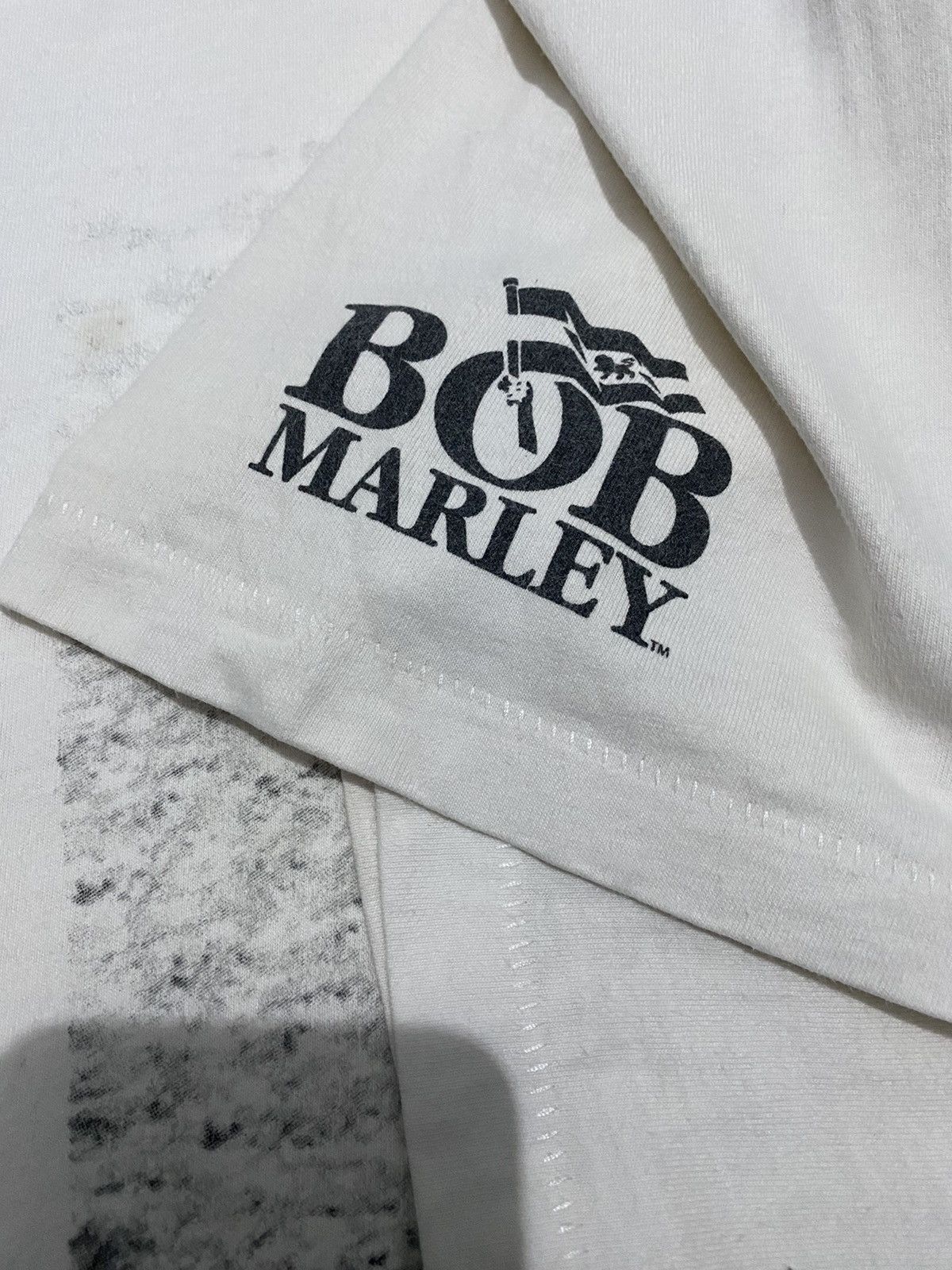 Band Tees × Bob Marley × Vintage Vintage Bob Marley Photo tee Size US XL / EU 56 / 4 - 5 Thumbnail
