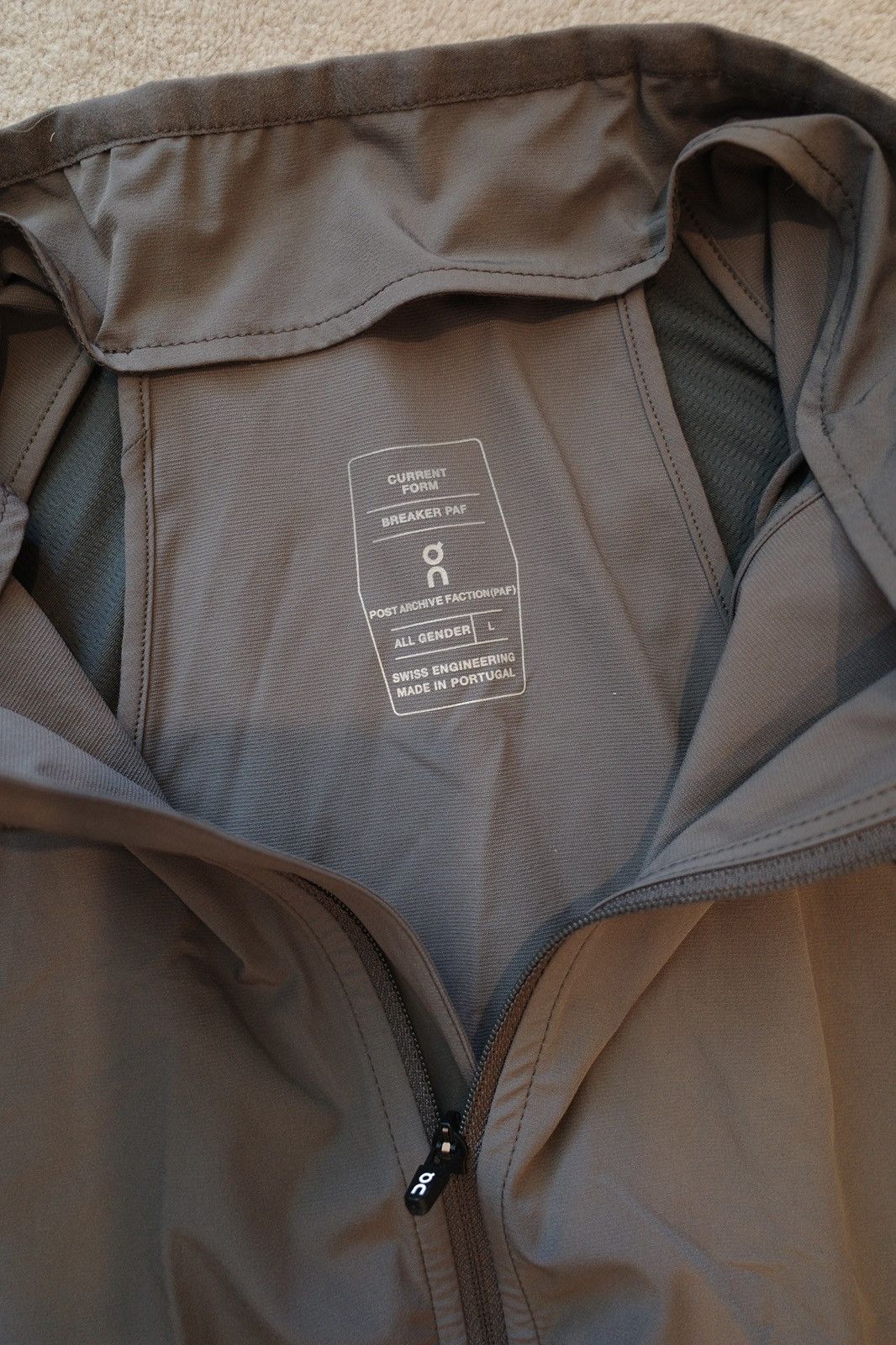 On × POST ARCHIVE FACTION (PAF) On Running x PAF Breaker Jacket NEW With Tags Size US L / EU 52-54 / 3 - 3 Thumbnail