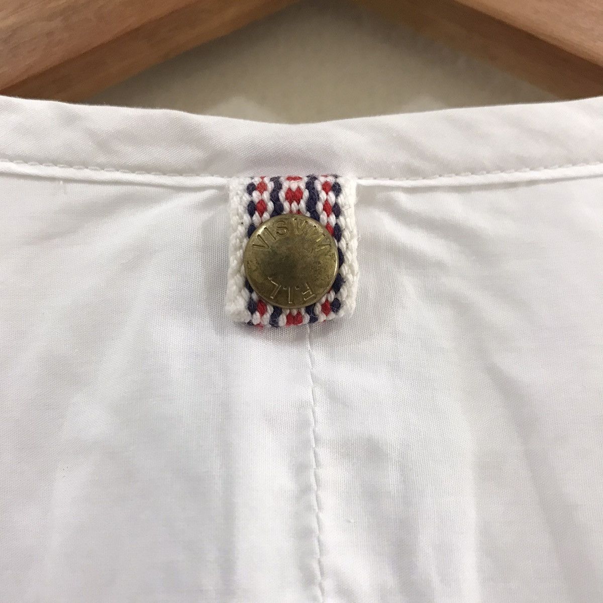 Visvim Visvim Collarless Stripe Trimmed Cotton Size US M / EU 48-50 / 2 - 6 Thumbnail