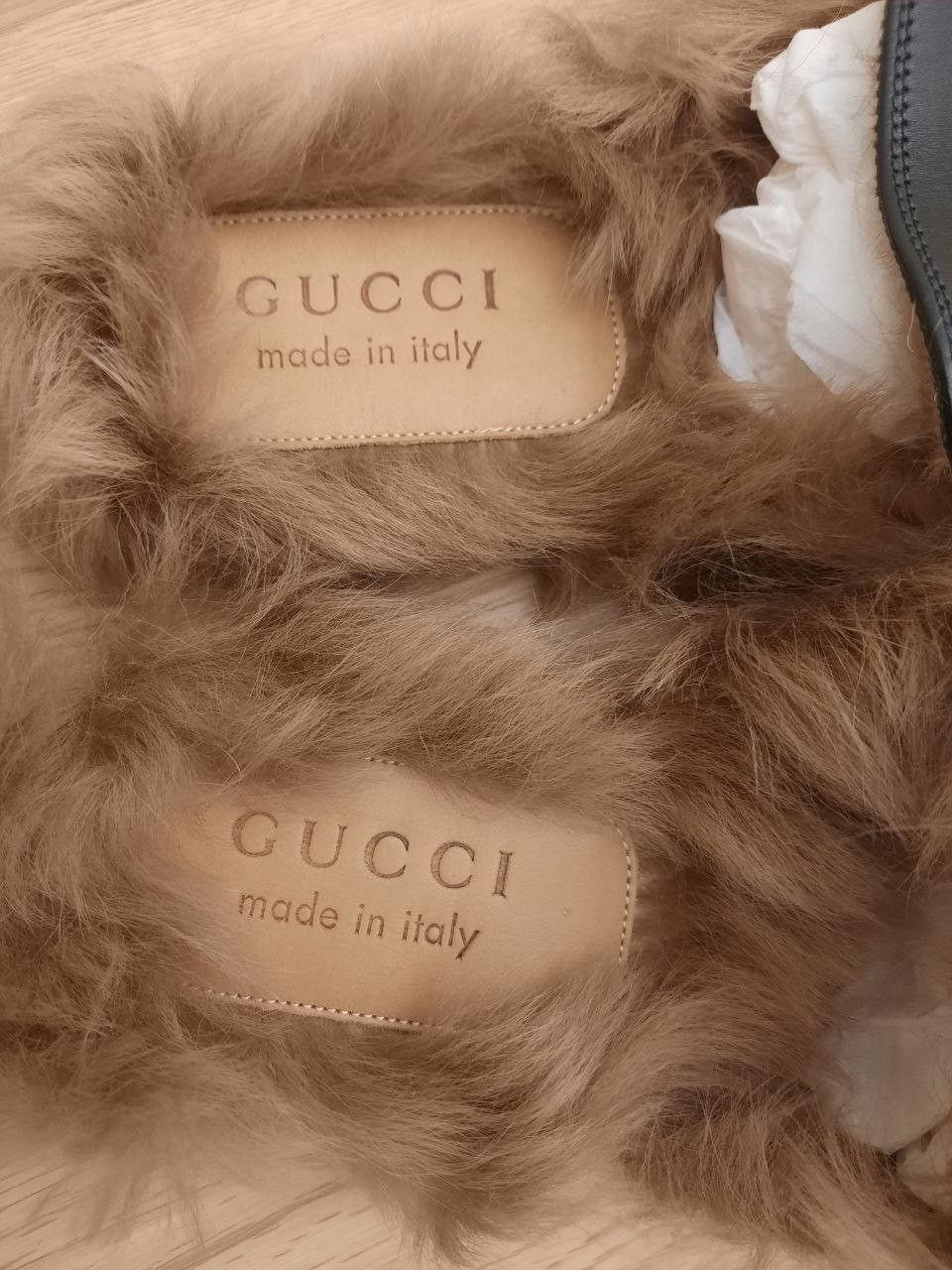Gucci *New* UFO Princetown Fur Loafers Size US 8 / EU 41 - 3 Thumbnail