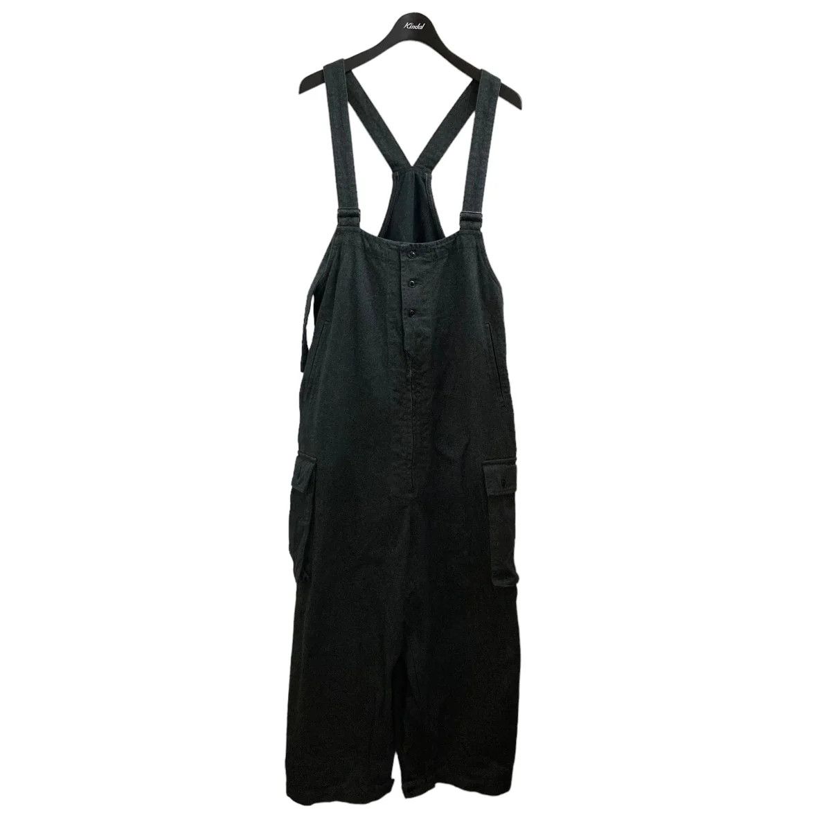Yohji Yamamoto BLACK Scandal Yohji Yamamoto 23AW WORK OVERALLS Size US 44 / EU 60 - 1 Thumbnail