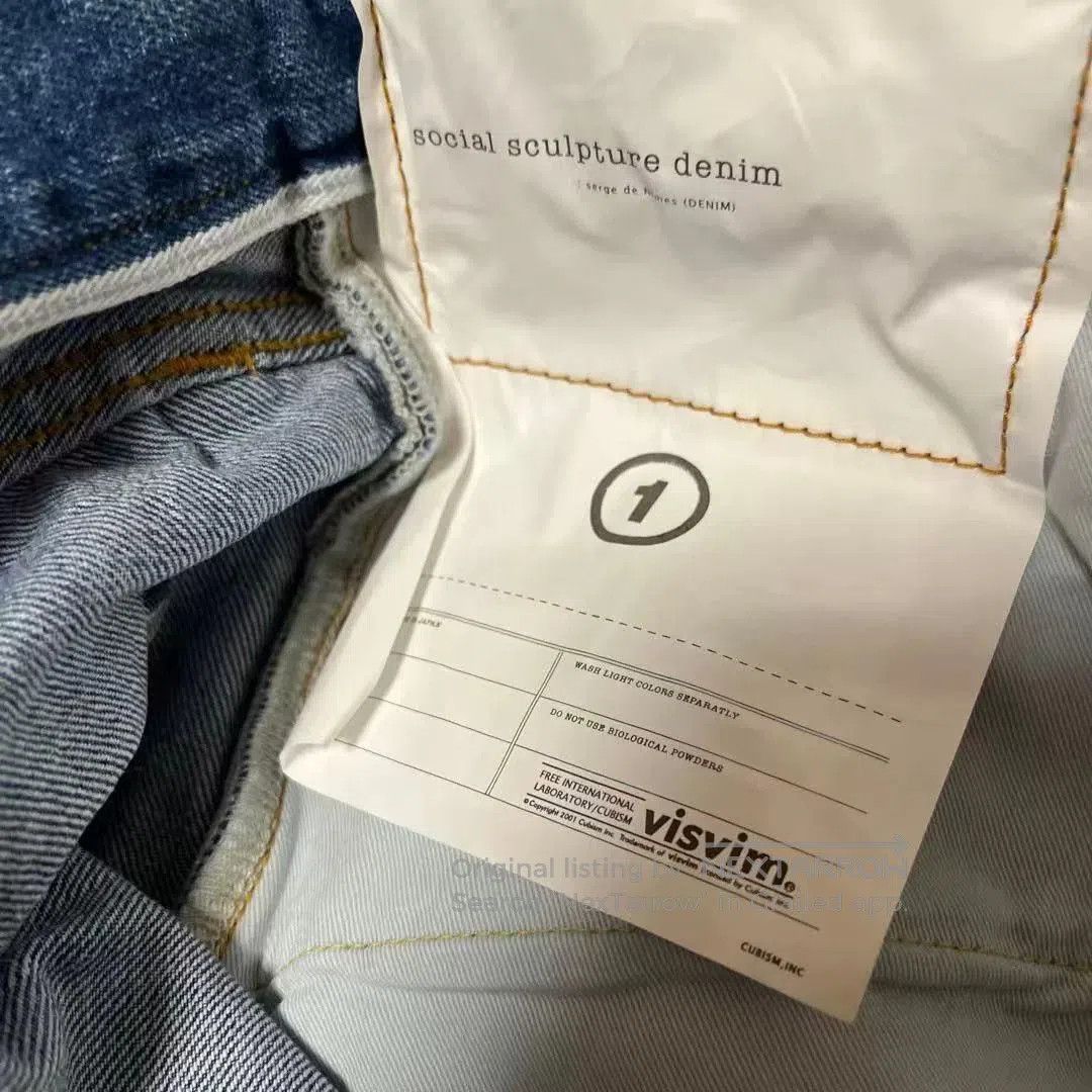 Visvim visvim 25SS SOCIAL SCULPTURE 11 DRY-26 Jeans. Size US 26 / EU 42 - 5 Thumbnail