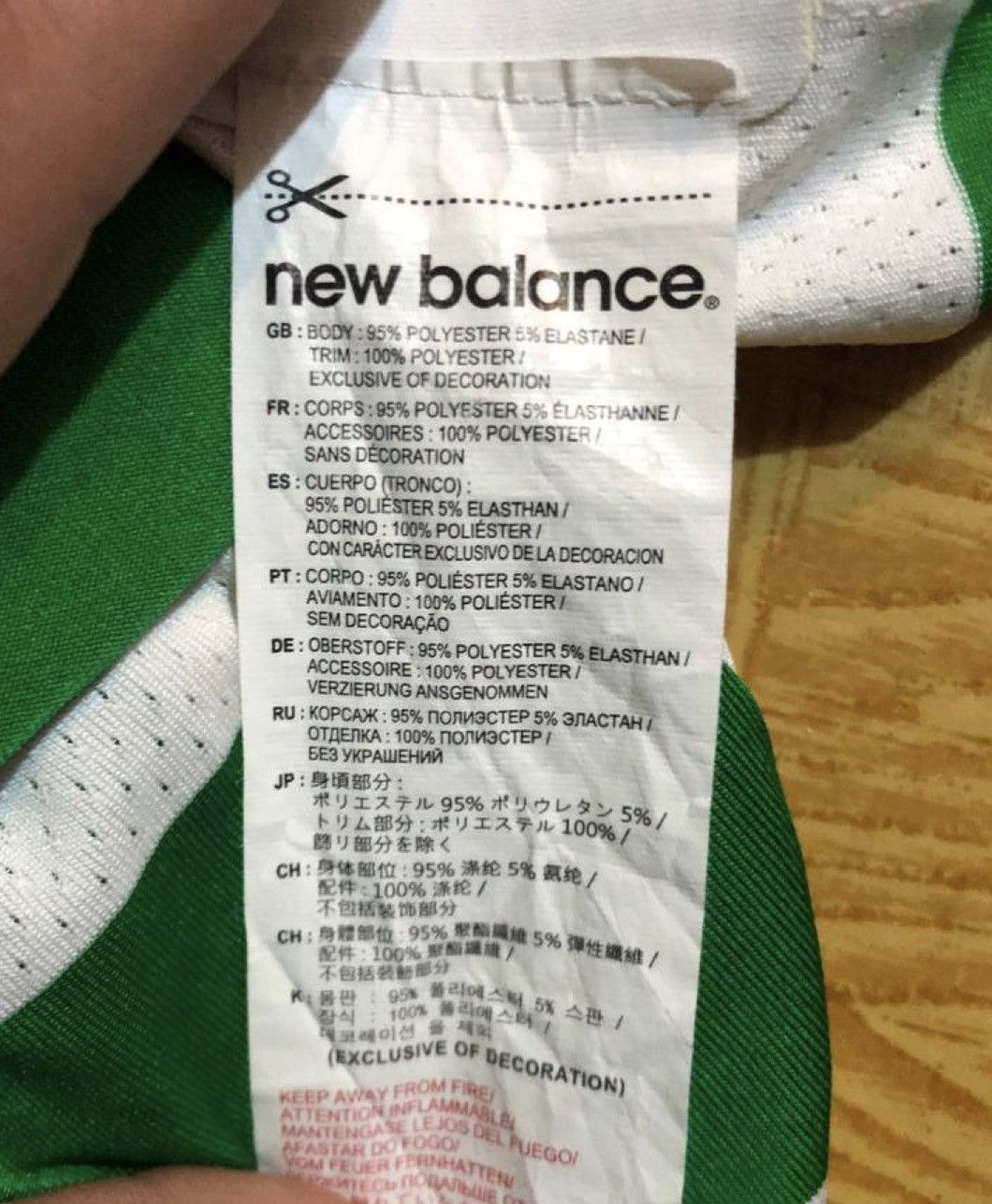 New Balance New Balance Celtic Vintage Soccer Football Jersey LARSSON XL Size US XL / EU 56 / 4 - 6 Thumbnail