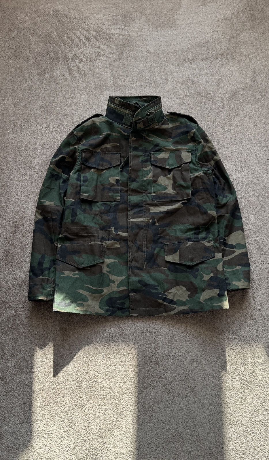 Brandit Vintage Camo Army Military Jacket carhartt supreme stussy Size US M / EU 48-50 / 2 - 2 Thumbnail